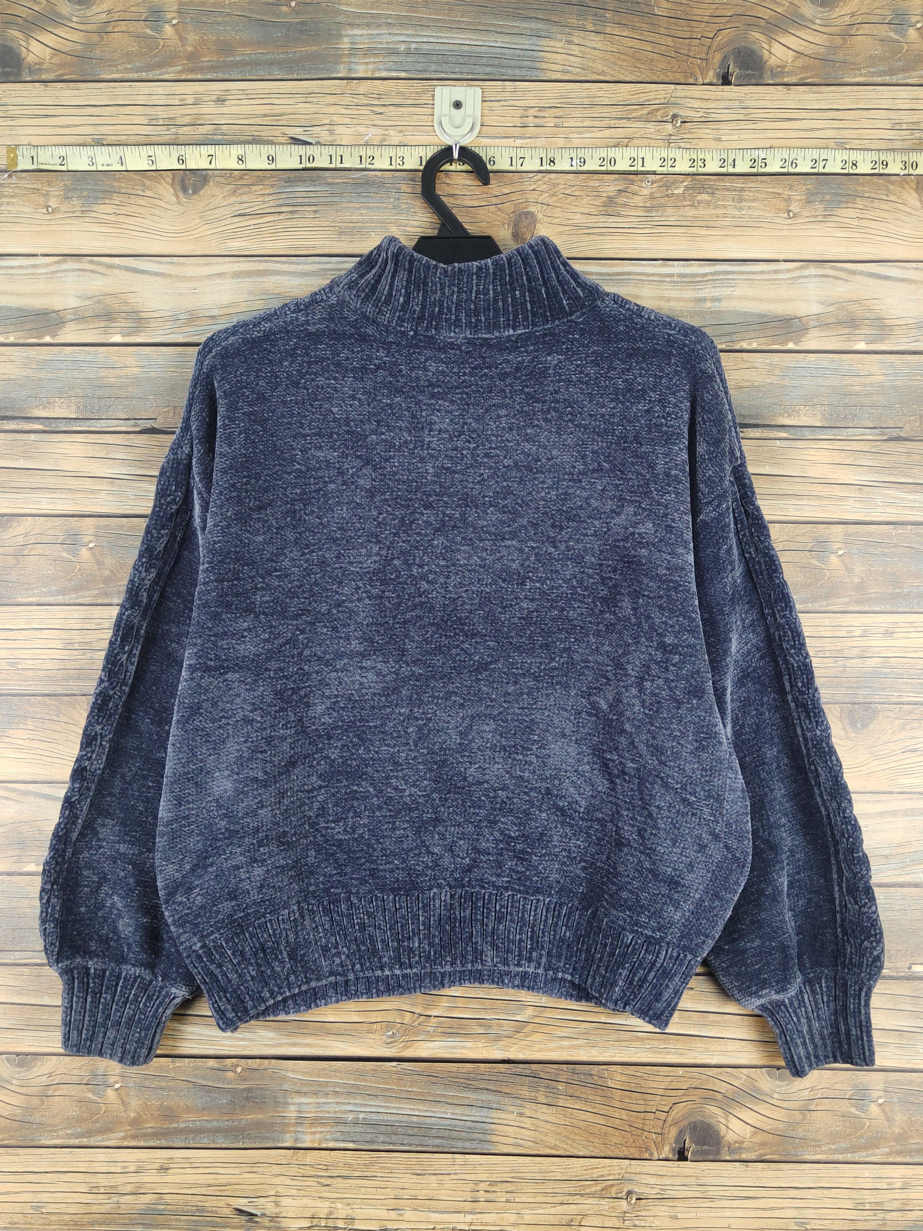 Vintage Saltarse Dark Gray Knitwear Sweatshirts #W1658 Size US M / EU 48-50 / 2 - 7 Thumbnail