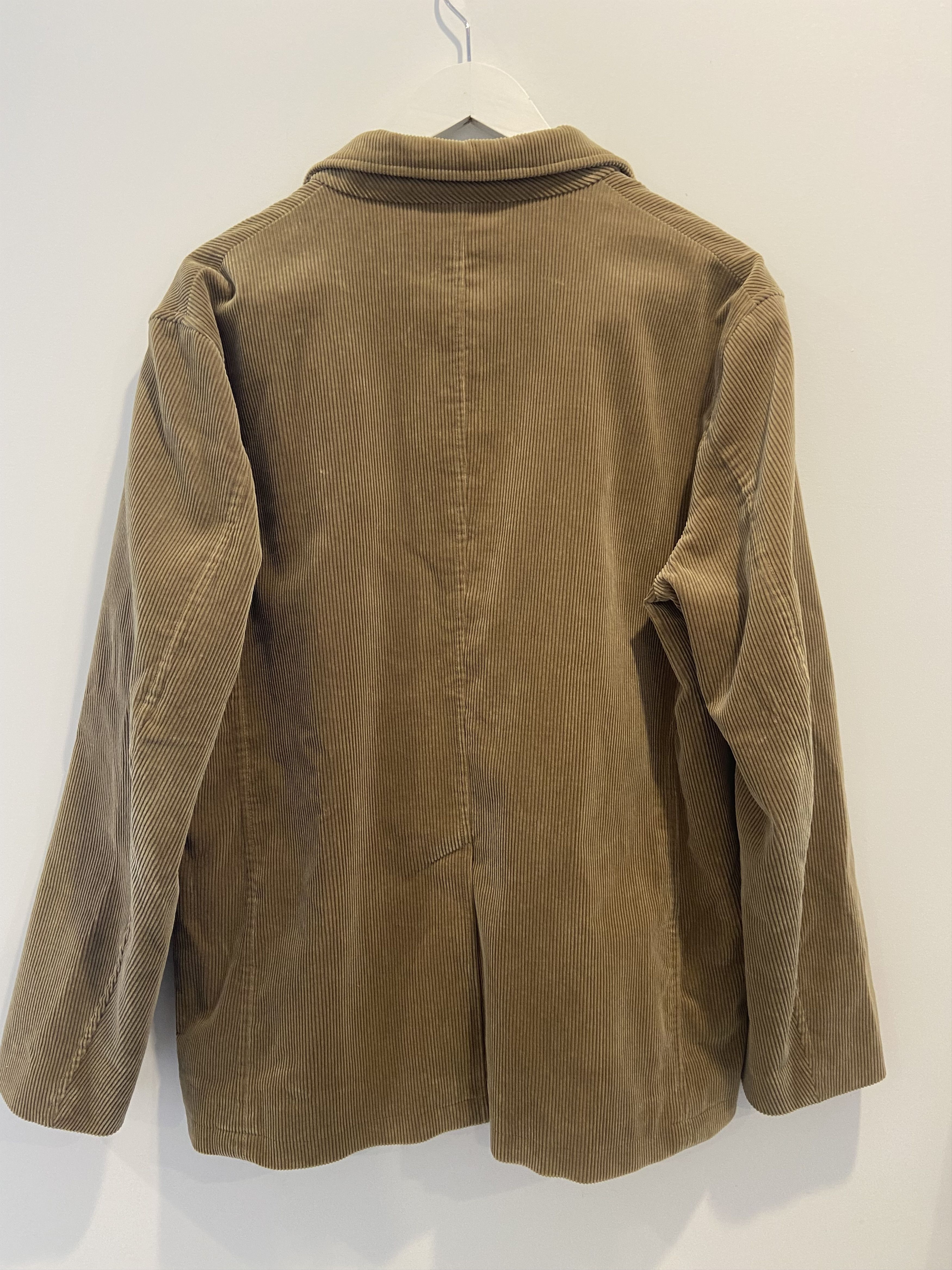Auralee washed cotton corduroy jacket