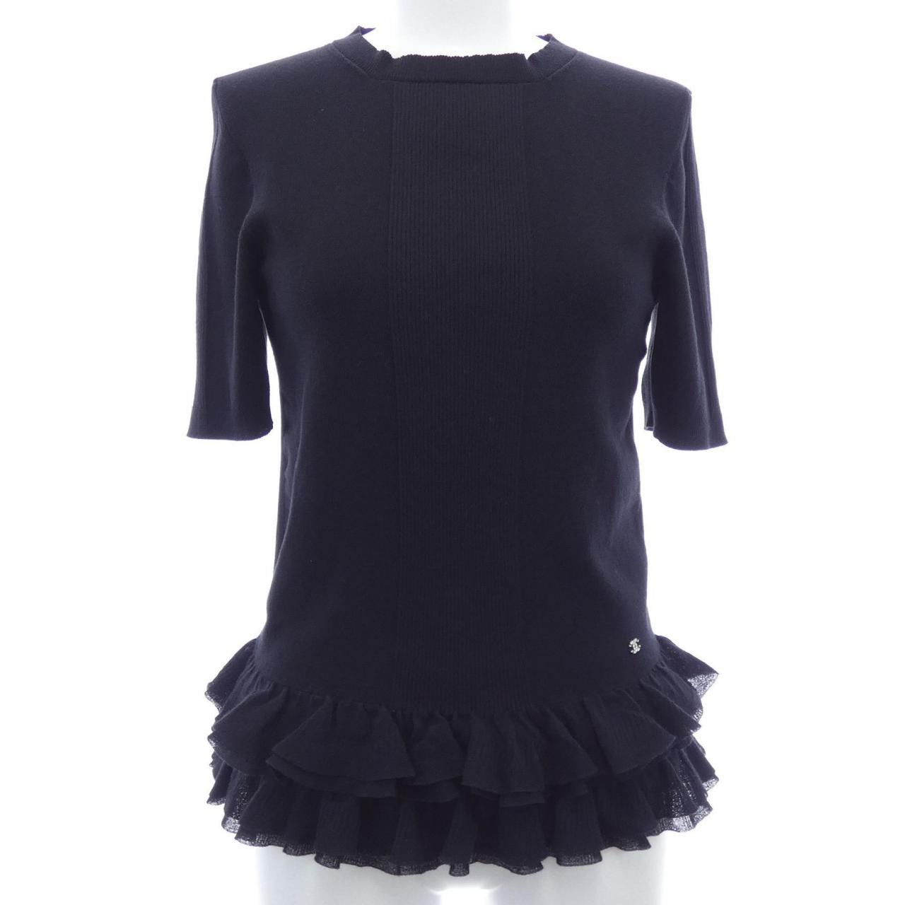 Chanel Chanel Chanel Knit Top Textile Tops P77073K11121 DUTY FREE for USA Size ONE SIZE - 1 Thumbnail