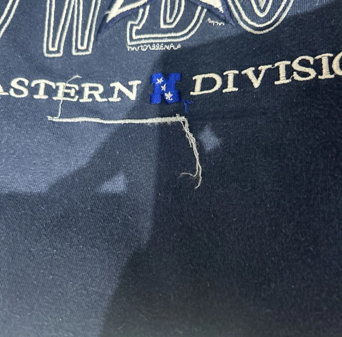 Vintage Dallas Cowboys Vintage 90s Crewneck Sweatshirt Navy Blue Size US XL / EU 56 / 4 - 4 Thumbnail