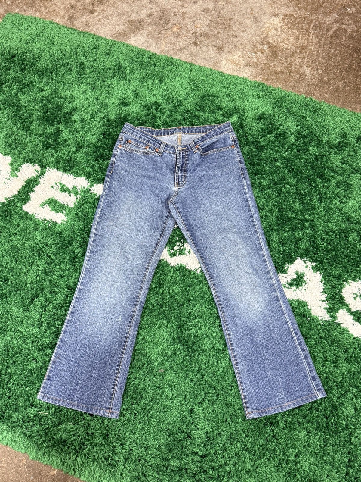 Ralph Lauren Vintage 90s Polo Jeans Company Ralph Lauren Denim 29 x 27 Size 29" - 2 Thumbnail