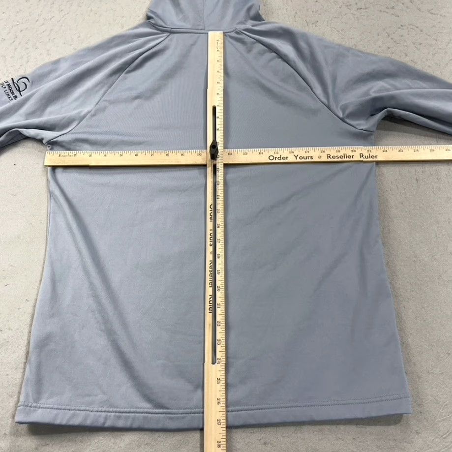 Vintage Levelwear Hoodie Mens M Gray Half Moon Bay Golf Links Pullover Sweatshirt Tight knit Polyester Spandex Golf Theme Modern Regular Fit Size US M / EU 48-50 / 2 - 7 Thumbnail