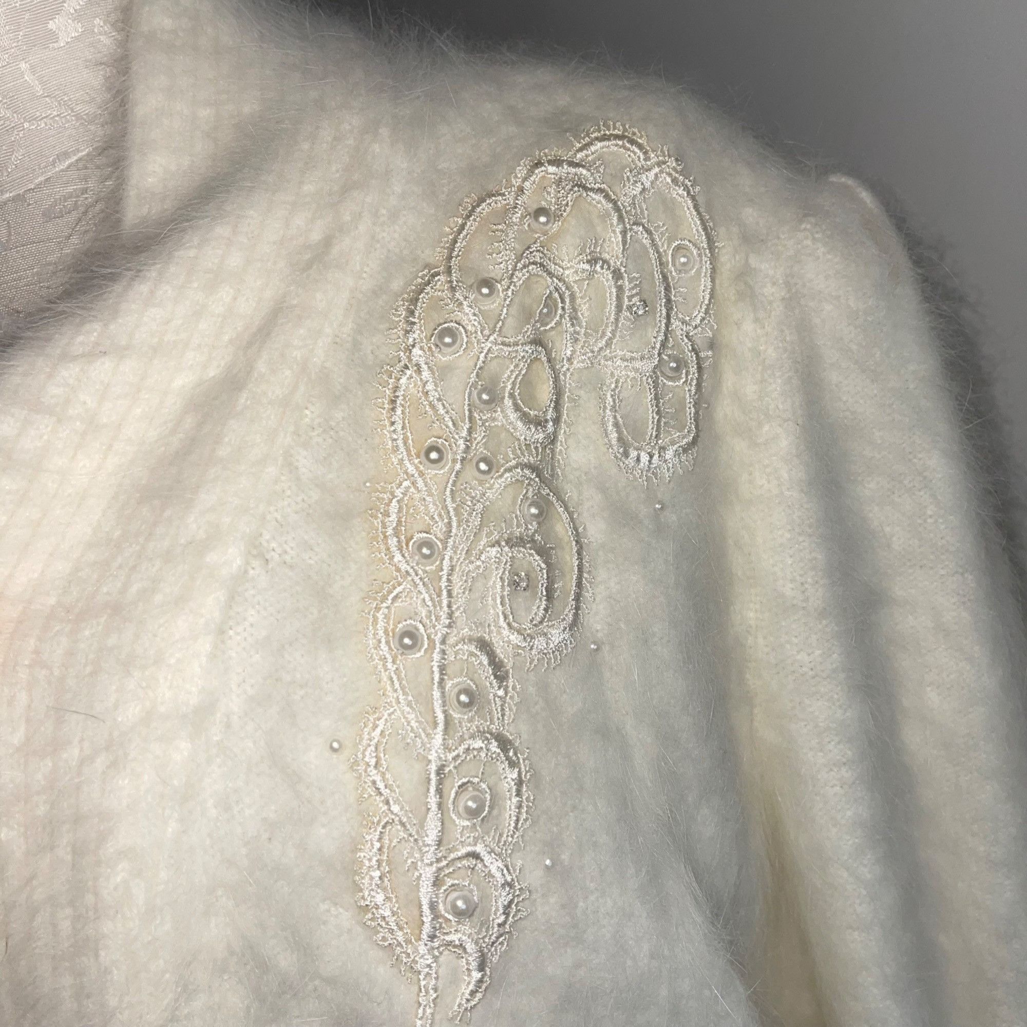 Vintage Lee Sands Vintage Womens Jacket One Size White Size ONE SIZE - 6 Thumbnail