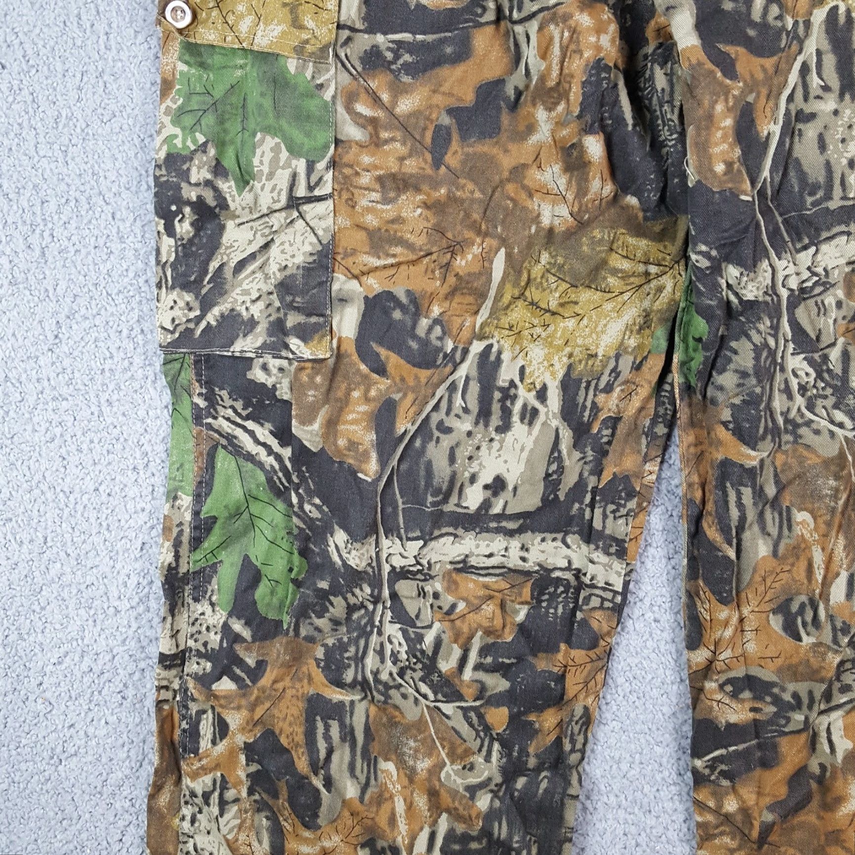 Vintage VINTAGE Ranger Cargo Pants Men’s Size 38x30 Camouflage Wide-Leg Military Grunge Y2K Outdoor Size US 38 / EU 54 - 4 Thumbnail