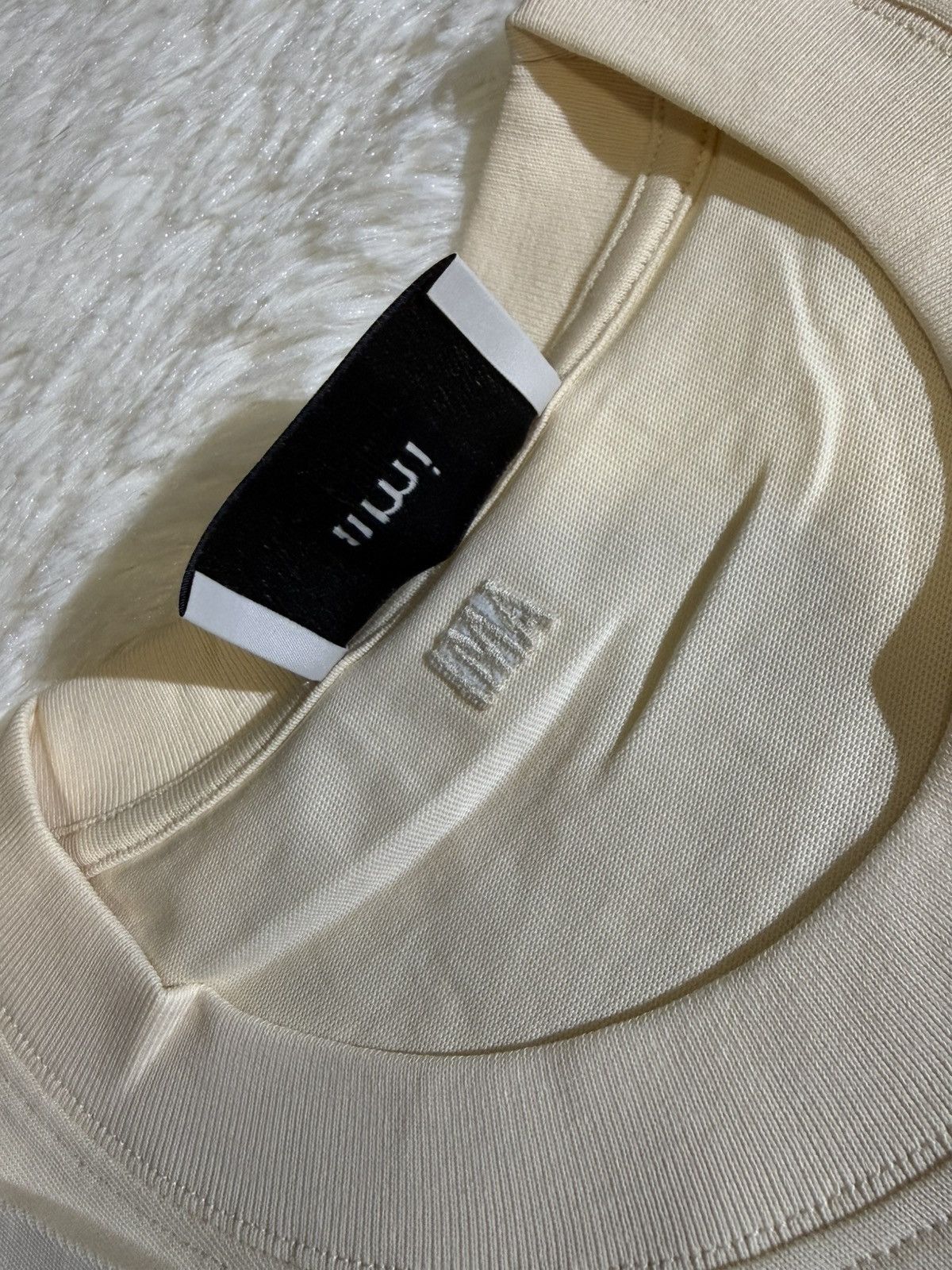 AMI AMI PARIS Boxy Fit Organic Cotton Jersey T Shirt Size US XL / EU 56 / 4 - 4 Thumbnail