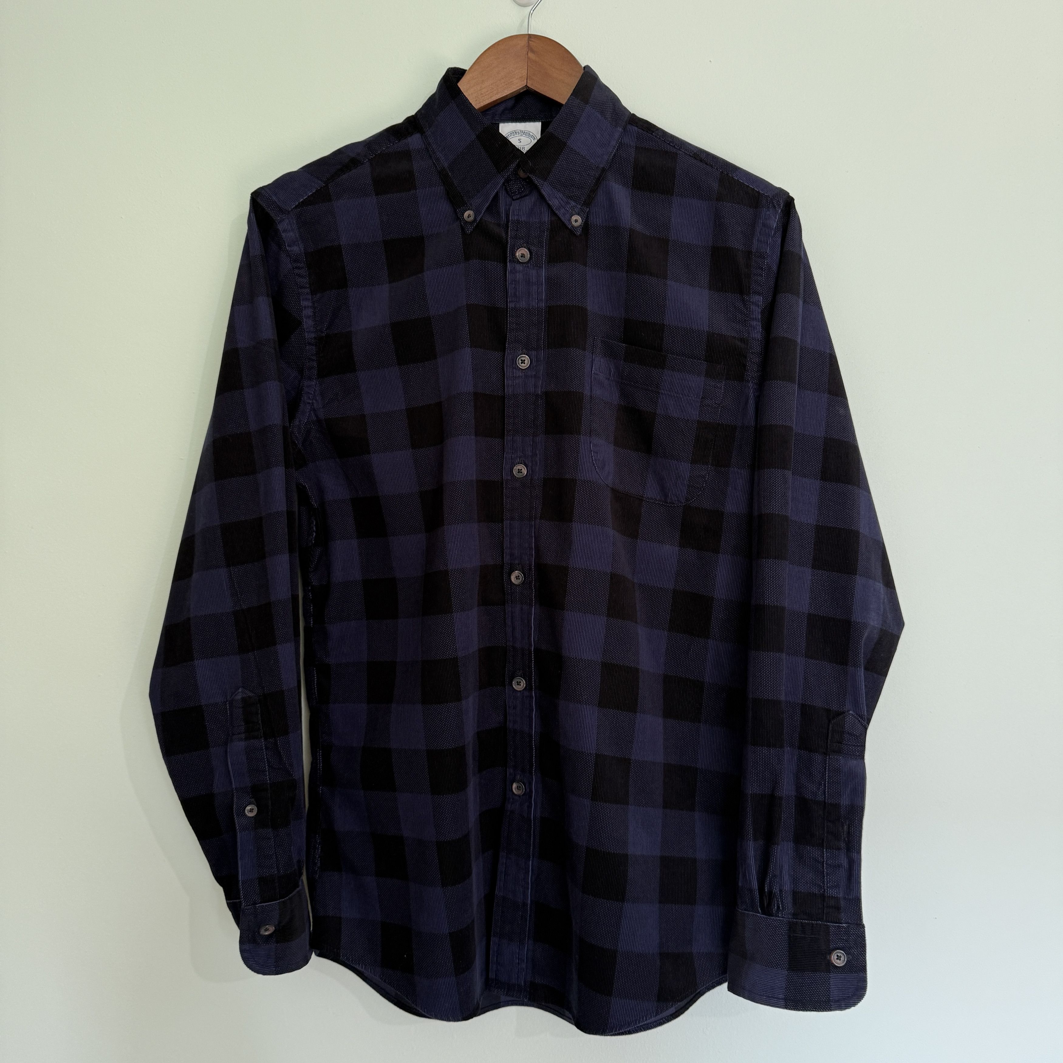 Brooks Brothers Brooks Brothers Corduroy Buffalo Check Shirt | Small Size US S / EU 44-46 / 1 - 1 Thumbnail