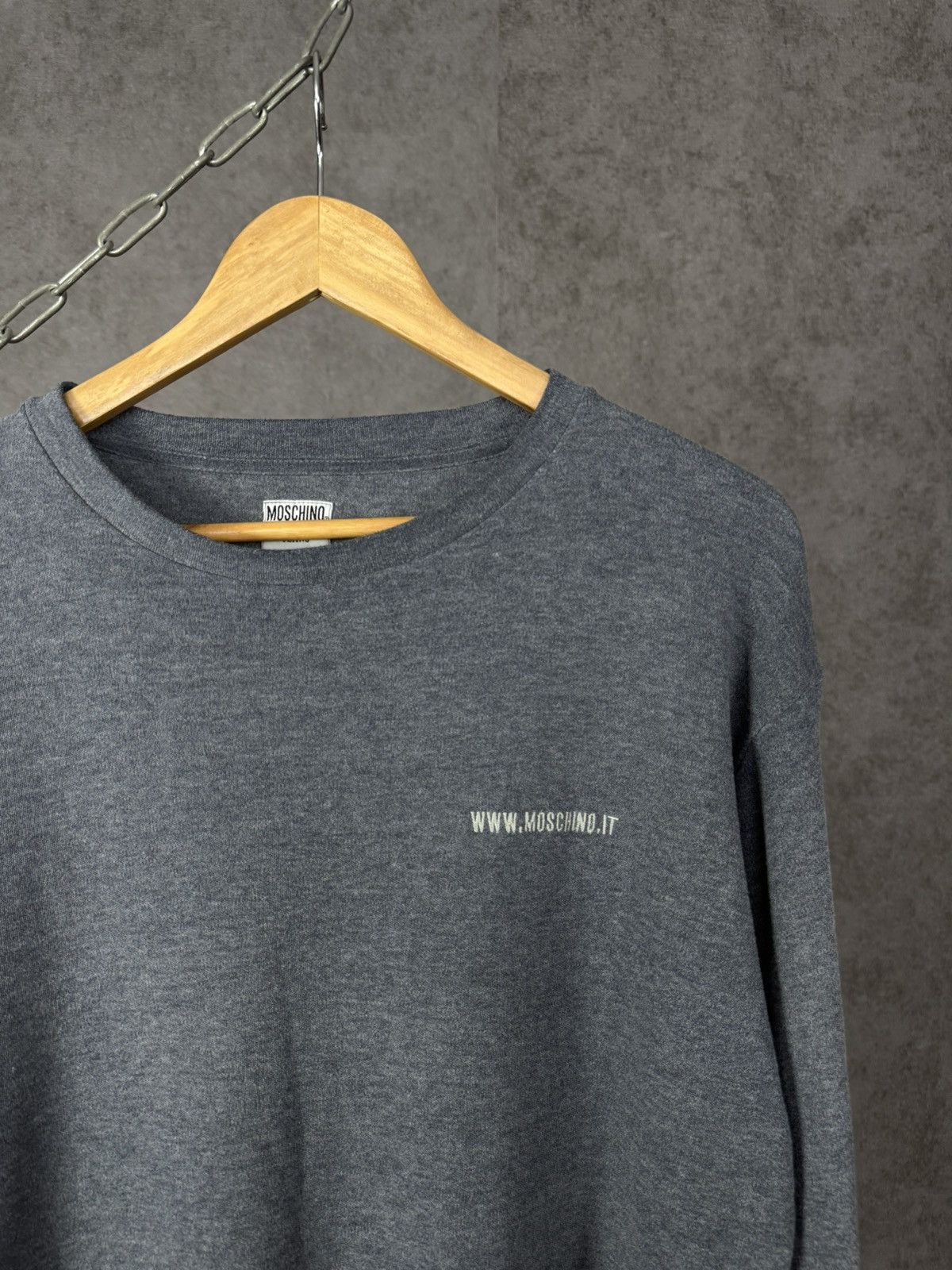 Moschino × Vintage Moschino Jeans vintage designer luxury longsleeve Size US S / EU 44-46 / 1 - 2 Thumbnail