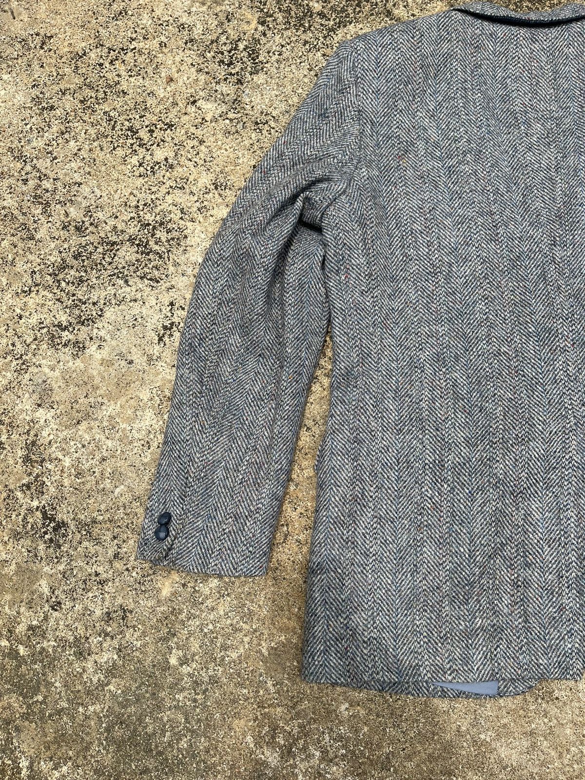 Designer Harris Tweed Handwoven Blazer Jacket Made for Pitlochry Size US M / EU 48-50 / 2 - 9 Thumbnail