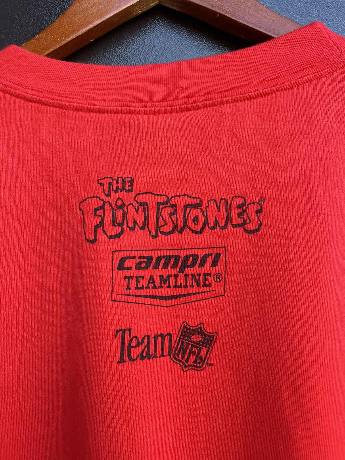 Vintage Vintage 1994 Flintstones x San Francisco 49ers NFL Cartoon L Size US L / EU 52-54 / 3 - 9 Thumbnail