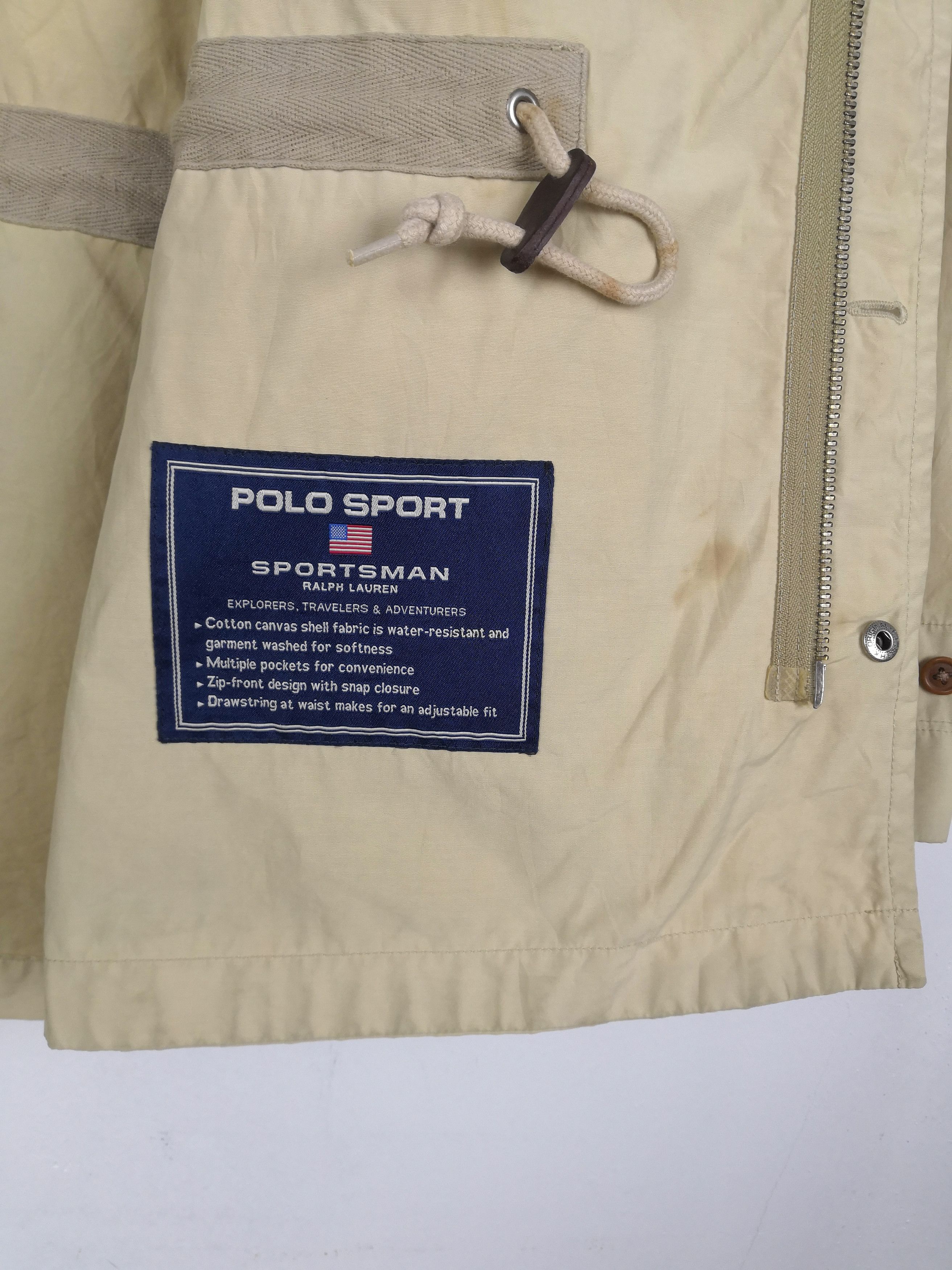 Polo Ralph Lauren Vintage Polo Sport Parka Polo Ralph Lauren Sportman Jacket Size US L / EU 52-54 / 3 - 5 Thumbnail