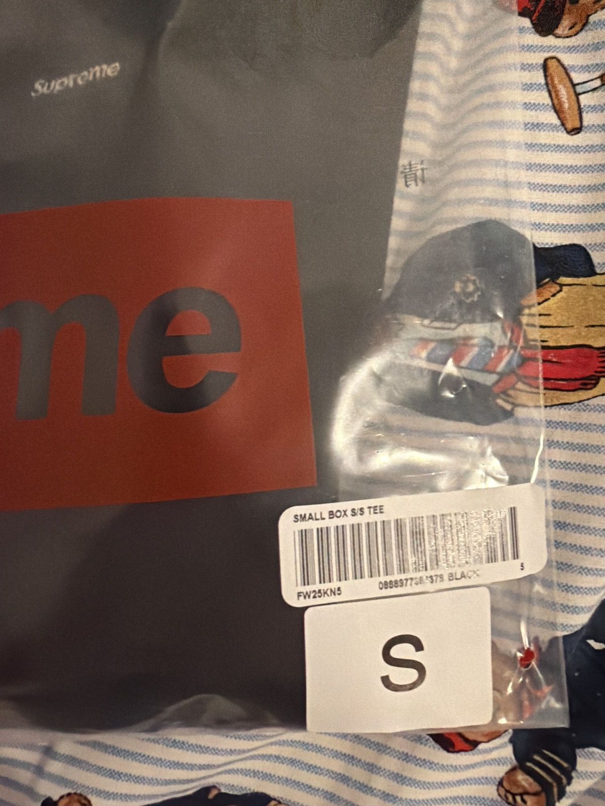 Supreme supreme blacksmall box logo tee Size US S / EU 44-46 / 1 - 3 Thumbnail