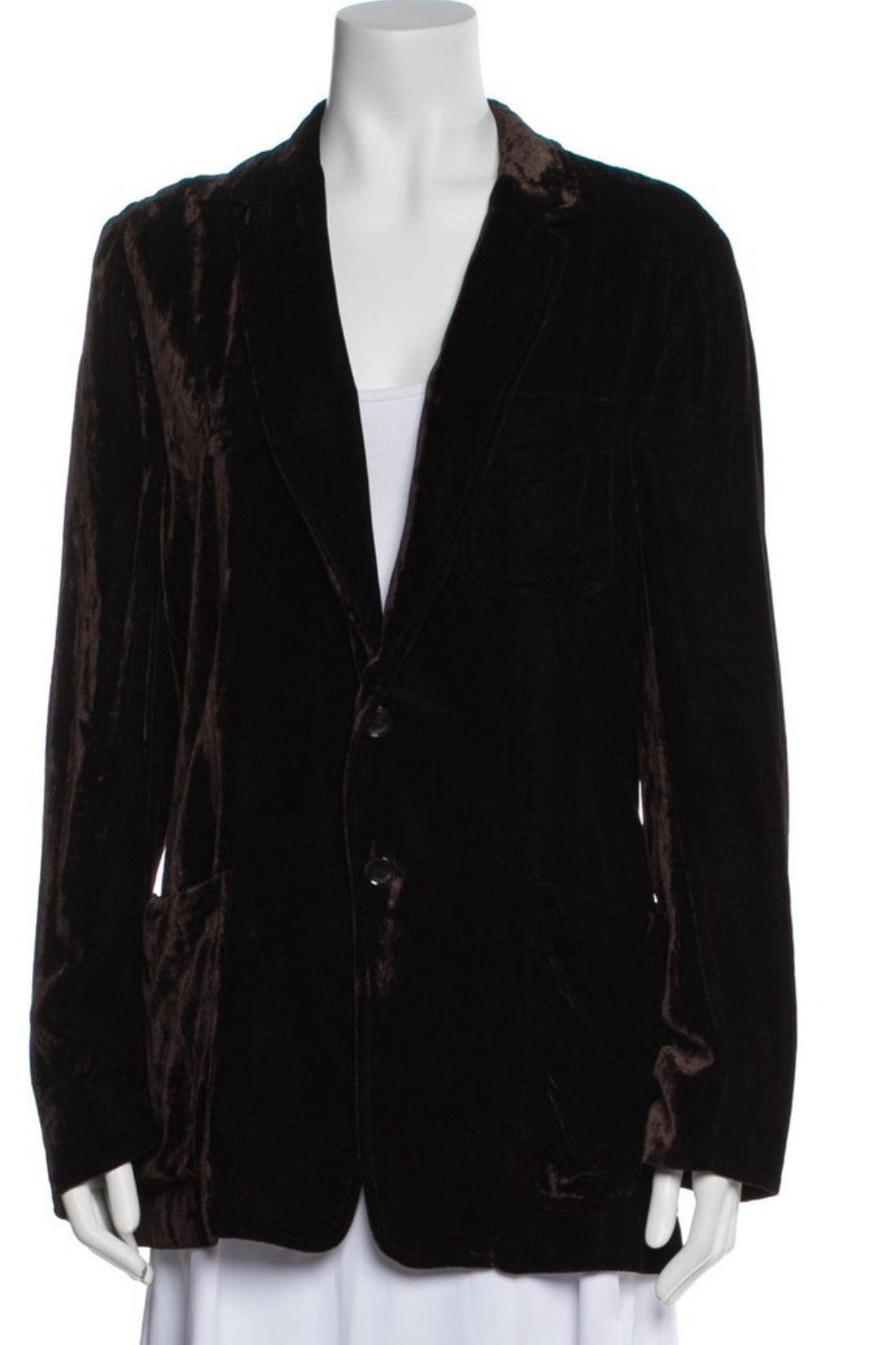 Dries Van Noten Dries Van Noten velvet jacket Size XXL / US 16-18 / IT 52-54 - 1 Thumbnail