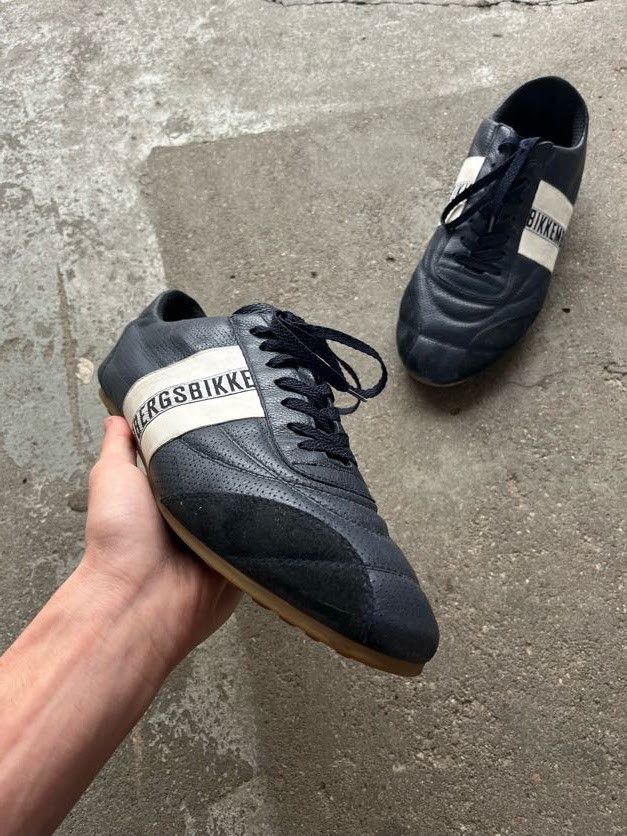 Dirk Bikkembergs Dirk Bikkembergs 00s archive navy blue shoes Size US 13 / EU 46 - 2 Thumbnail