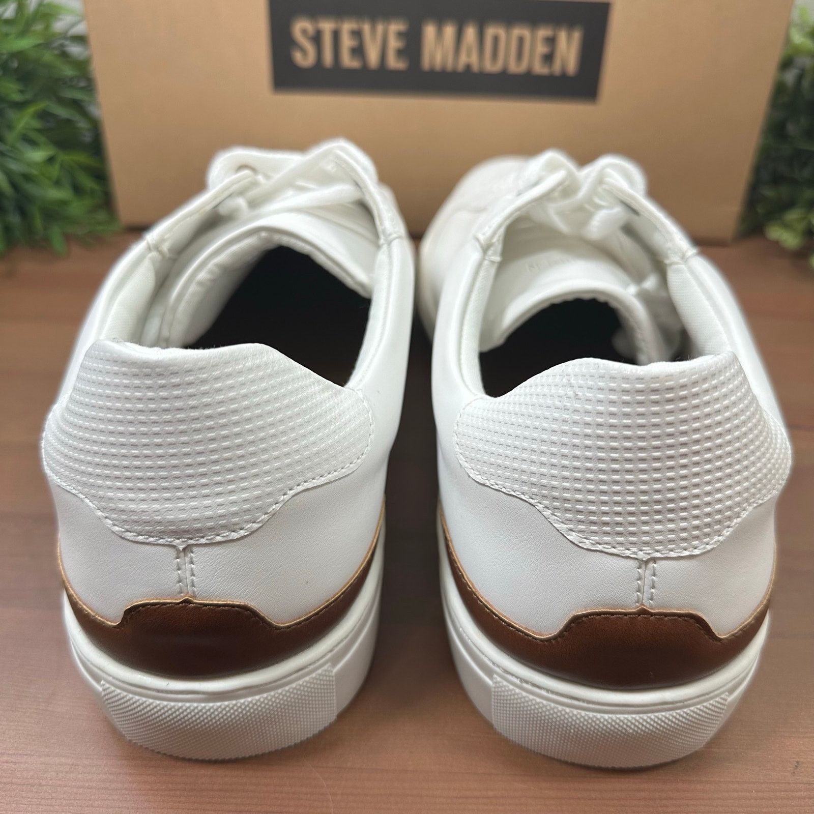 Steve Madden Steve Madden Men’s P-Coopr White Sneakers Size 13 Size US 13 / EU 46 - 7 Thumbnail