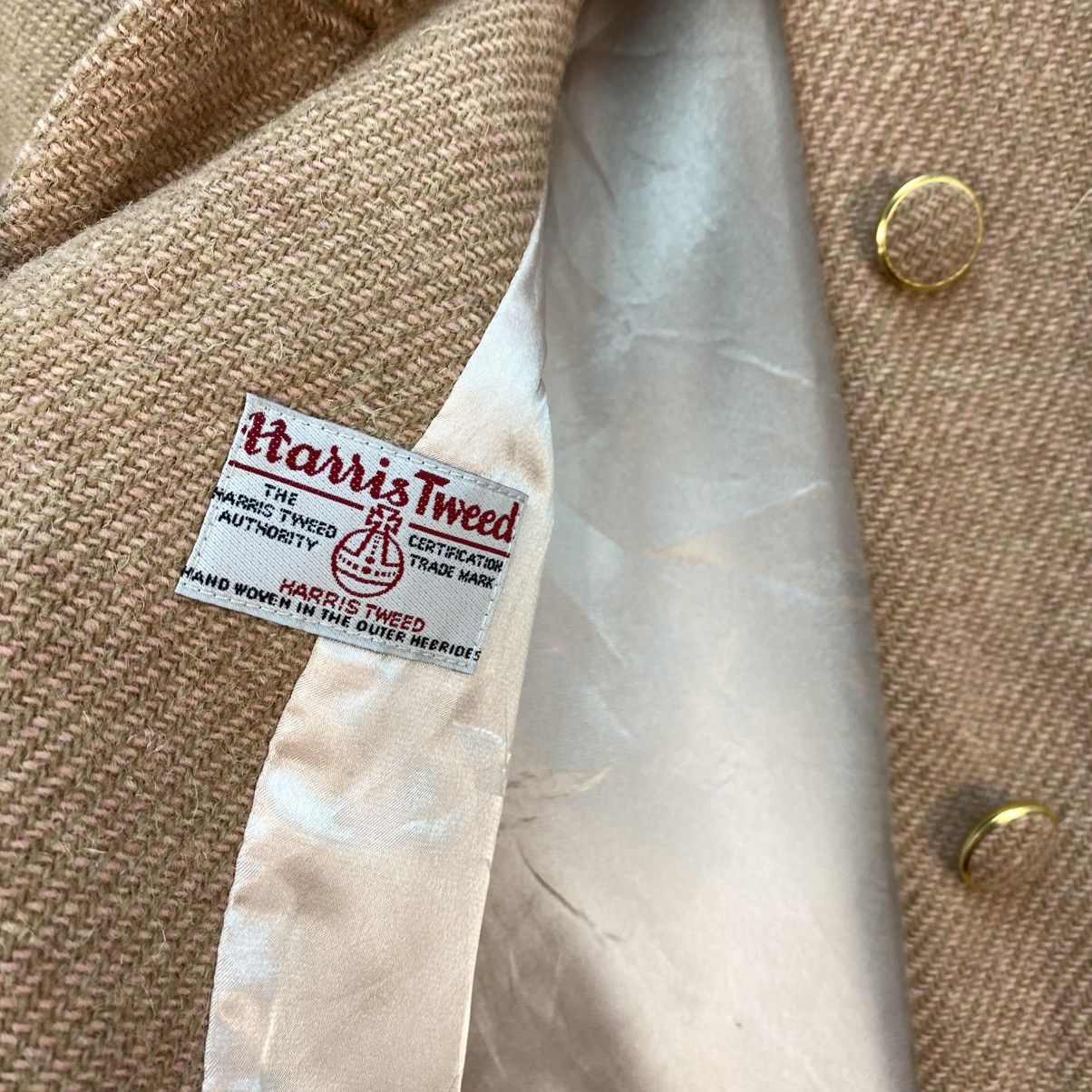 Harris Tweed 💥Vintage Harris Tweed Long Coat Jacket Size S / US 4 / IT 40 - 6 Thumbnail