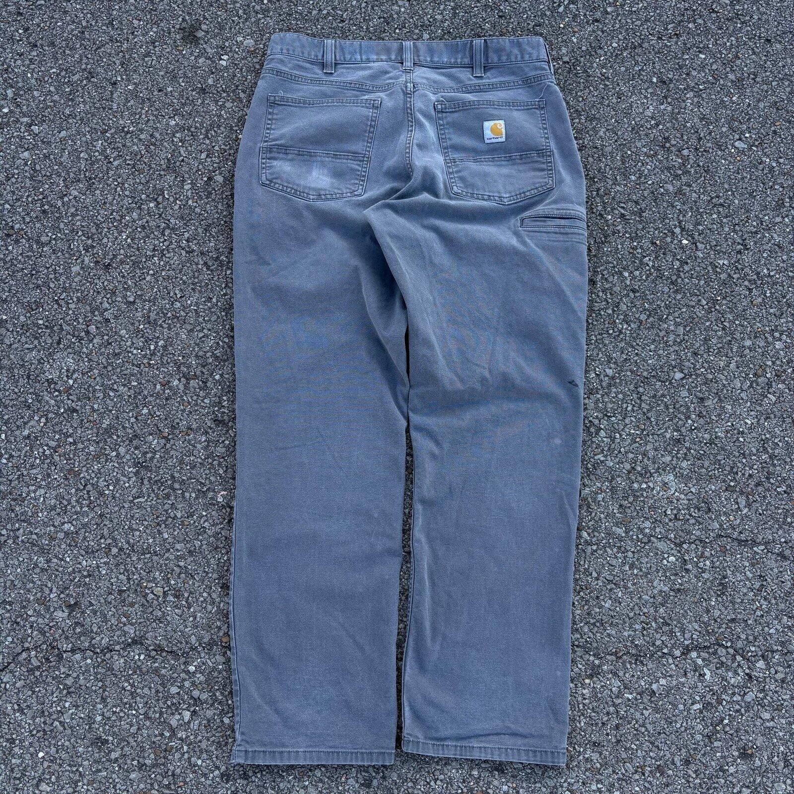 Carhartt Vintage 90s gray Carhartt pants Size US 34 / EU 50 - 1 Thumbnail