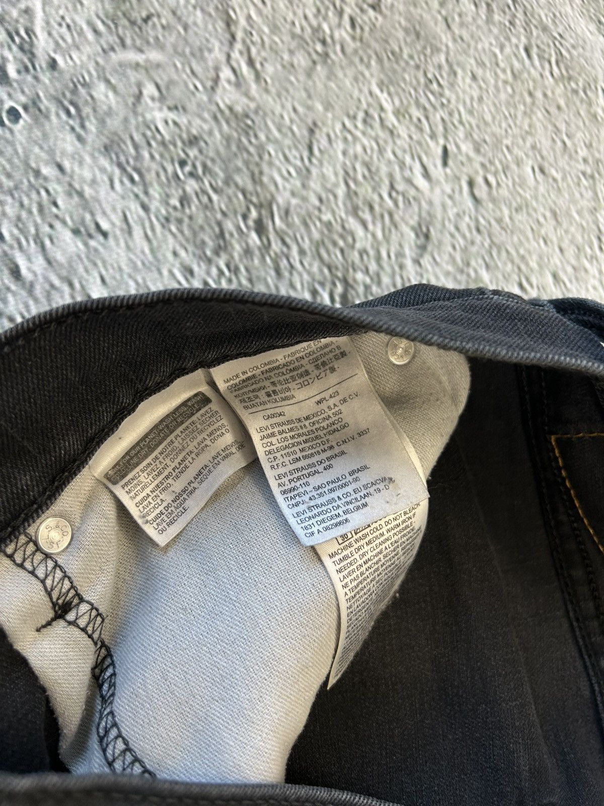 Levi's × Vintage Levi’s 514 vintage black jeans denim pants Size US 32 / EU 48 - 8 Thumbnail