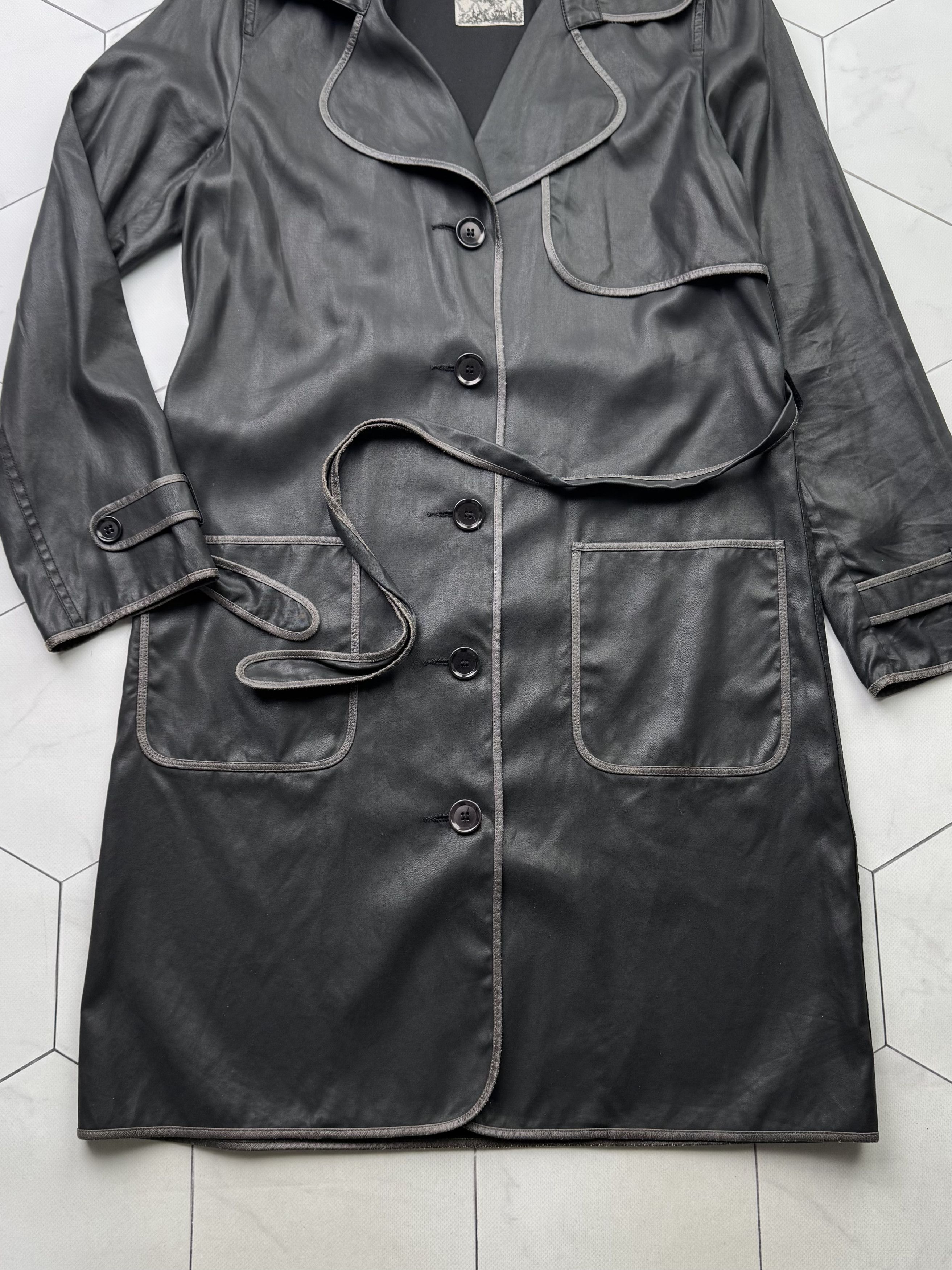 Cop Copine Cop Copine Vintage Coat With Belt (B186) Size M / US 6-8 / IT 42-44 - 3 Thumbnail
