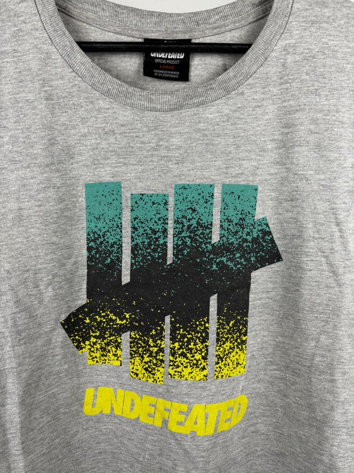 Undefeated Undefeated big logo t shirt size L Size US L / EU 52-54 / 3 - 2 Thumbnail