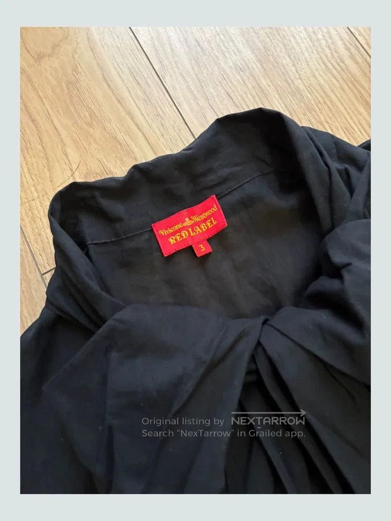 Vivienne Westwood Vivienne Westwood Vintage Bow Blouse . Size US M / EU 48-50 / 2 - 3 Thumbnail