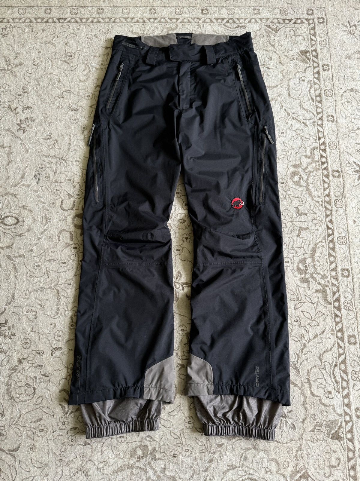 マムート DRY TECH PREMIUM pants mammut Mammut Dry Tech Premium Snow Pants Womens 12 Blue Zip Pocket
