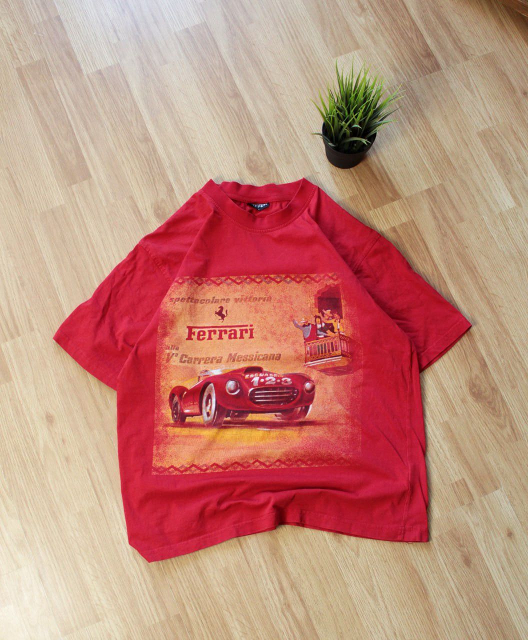 Ferrari × Vintage 🔥 90s Ferrari 375 Official Licensed T-Shirt Size US L / EU 52-54 / 3 - 1 Thumbnail