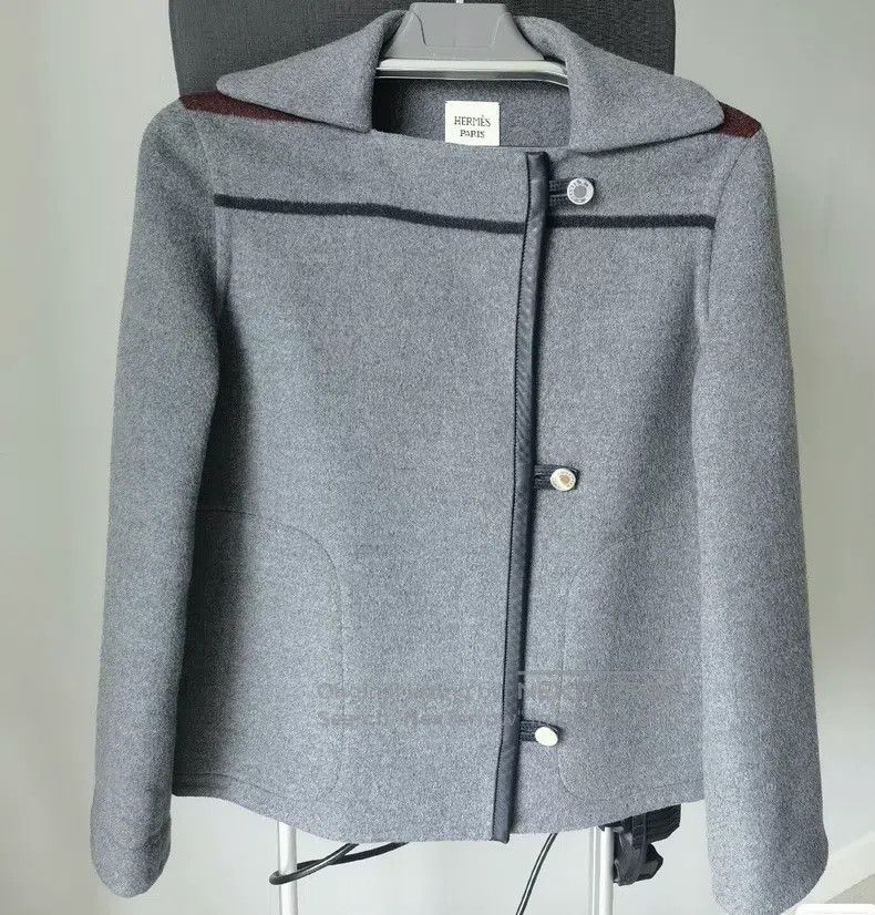 Hermes Hermes 100% cashmere coat Size XS / US 0-2 / IT 36-38 - 6 Thumbnail
