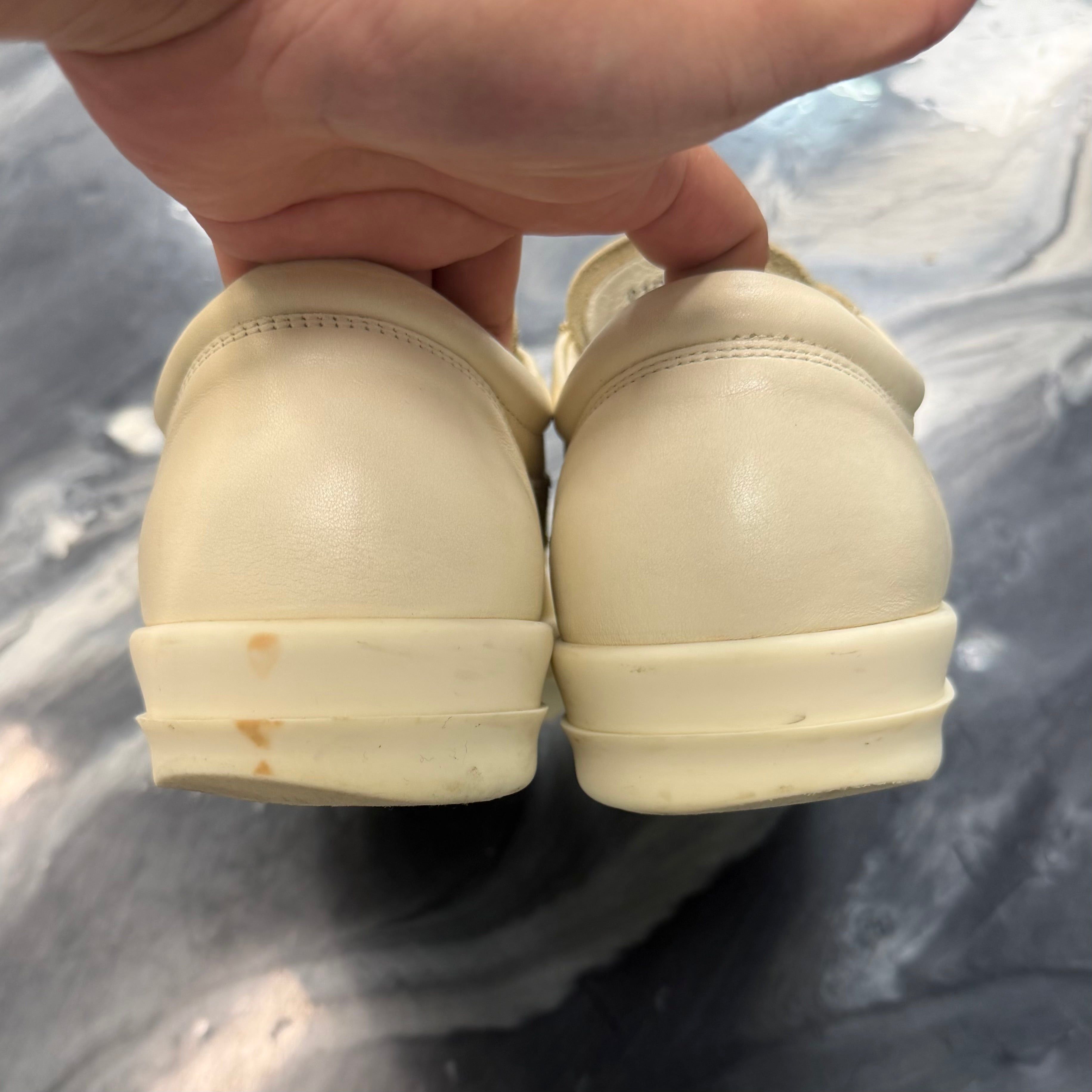 Rick Owens Rick Owens Mainline Vintage Low White Size US 12 / EU 45 - 5 Thumbnail