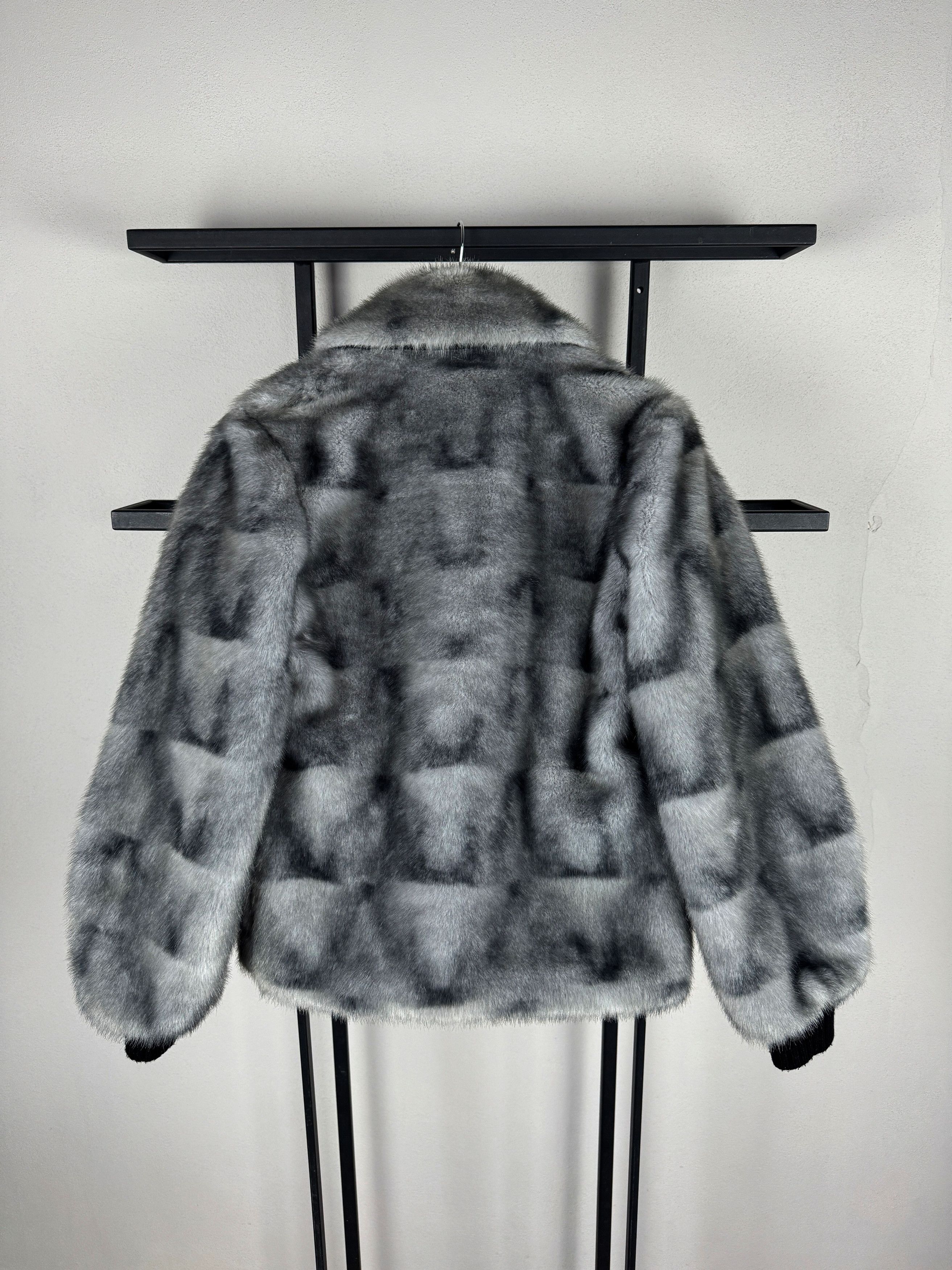 Japanese Brand VTG Streetwear Avant Garde Japanese Style Fur Jacket 90s Y2K Size S / US 4 / IT 40 - 2 Thumbnail