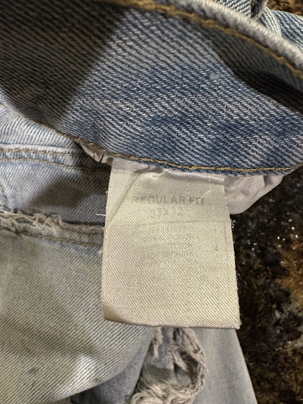 Vintage Vintage Cross & Winsor Blue Blowout Distressed Denim Size US 32 / EU 48 - 11 Thumbnail
