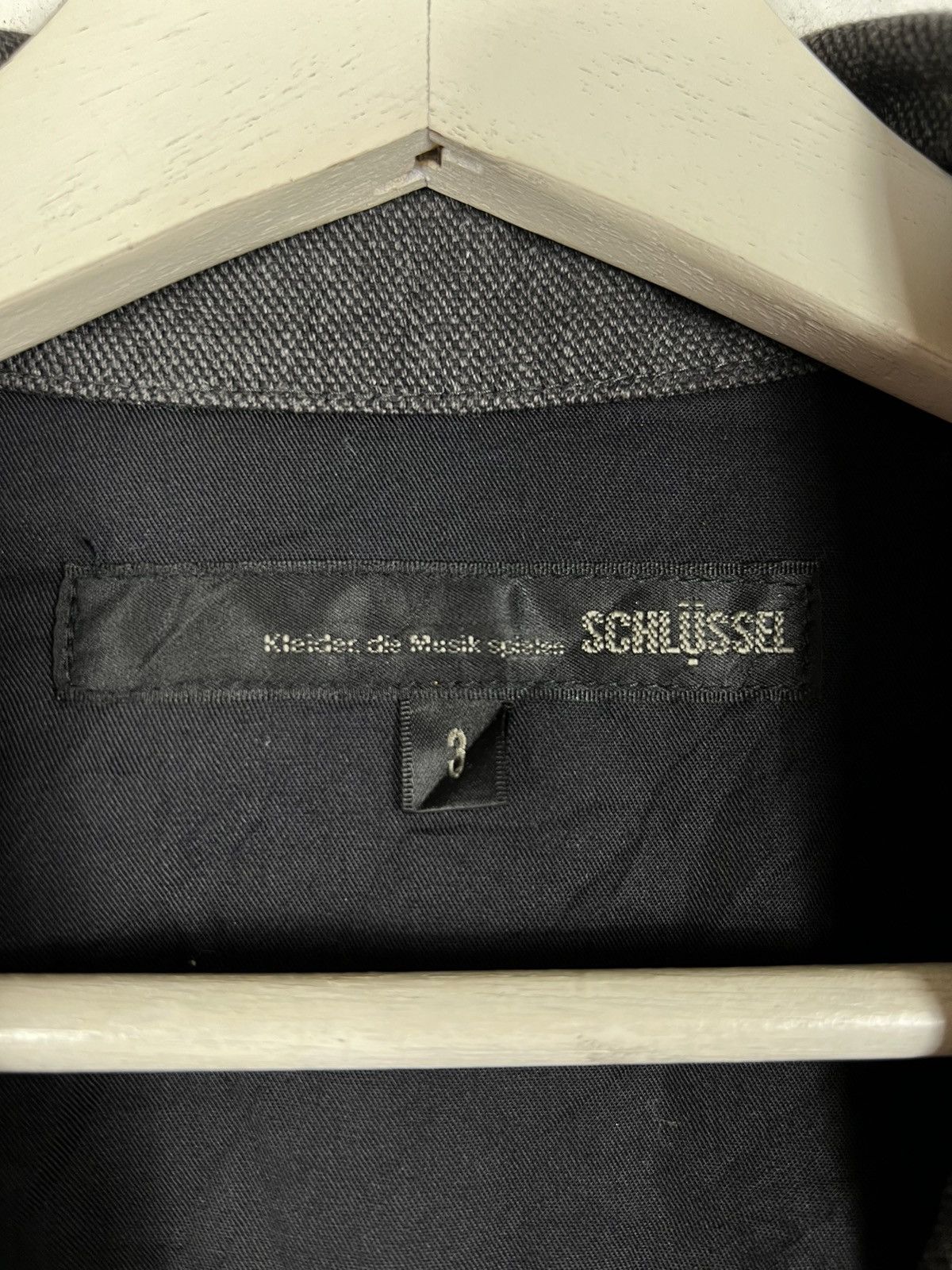 L.G.R × Le Grande Bleu (L.G.B.) × Schlussel 🔥 SCHLUSSEL GOTHNINJA HARAJUKU STYLE JACKET MADE IN JAPAN Size US M / EU 48-50 / 2 - 13 Thumbnail