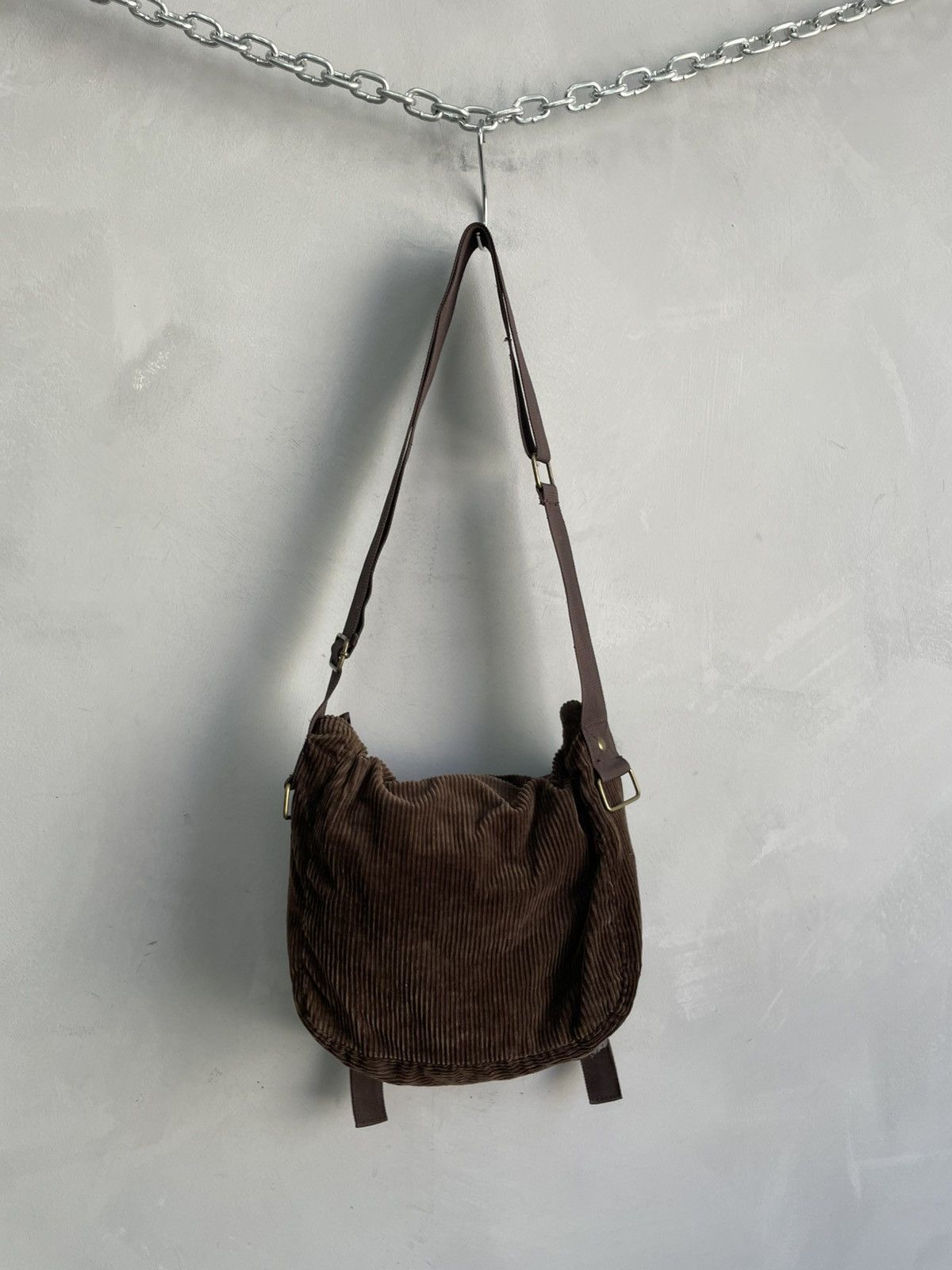 Diesel Rare velvet Messenger bag y2k diesel style 90s Size ONE SIZE - 6 Thumbnail