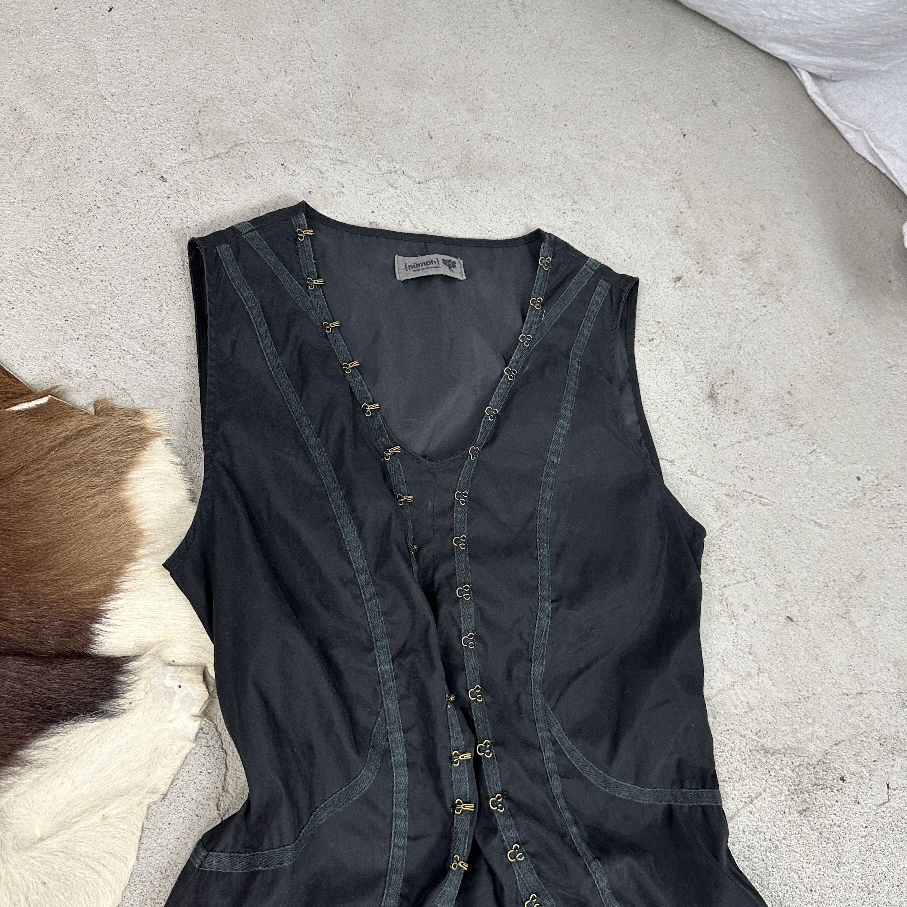 Vintage Vintage Avant Garde Opium Grunge Goth Hooks 00s Dress Size S / US 4 / IT 40 - 5 Thumbnail