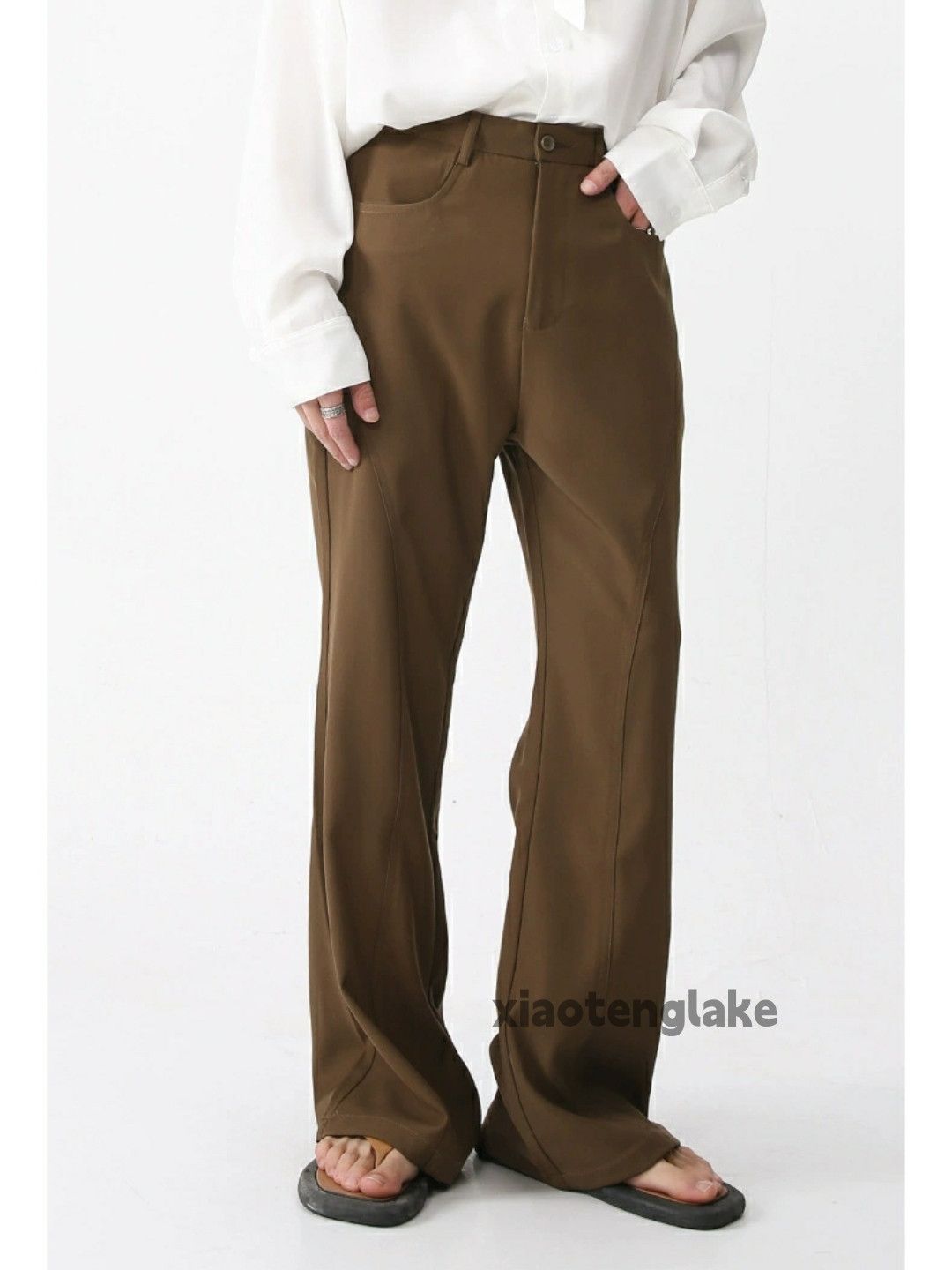 Designer × Japanese Brand × Vintage retro y2k yuppie disco bootcut flared patchwork pants Size US 30 / EU 46 - 5 Thumbnail
