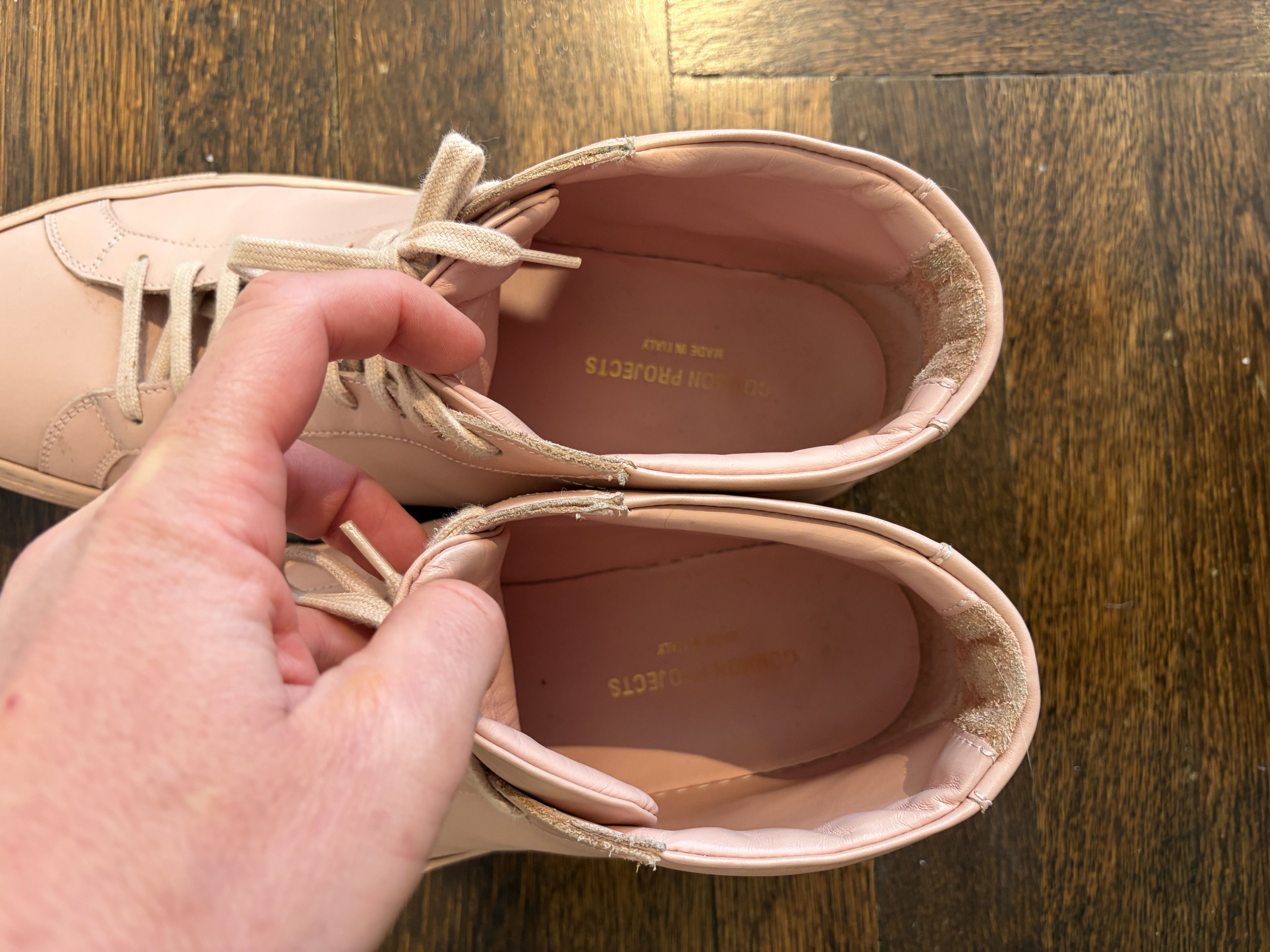 Common Projects Common Projects Achilles High Pink Size US 11 / EU 44 - 6 Thumbnail