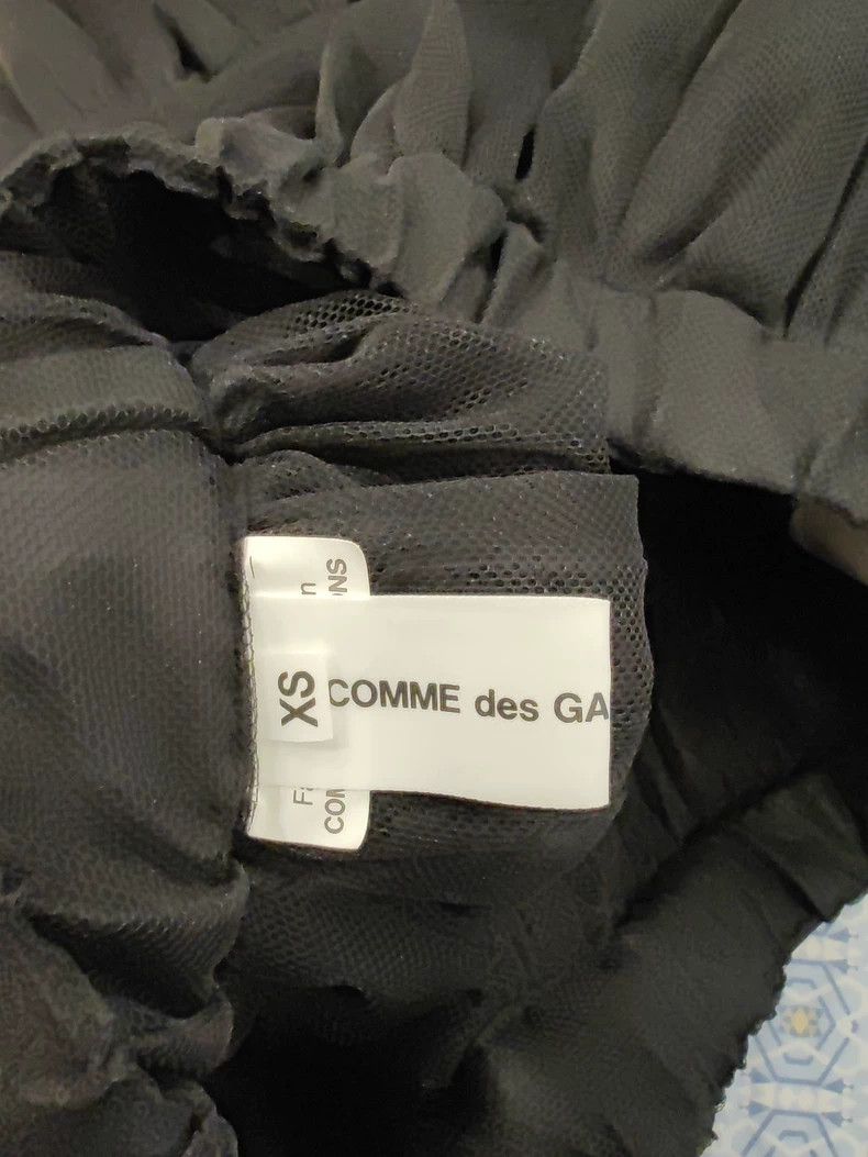 Comme des Garcons Comme Des Garcons size XS Versatile sheer black gauze skir Size 24" / US 00 / IT 34 - 7 Thumbnail