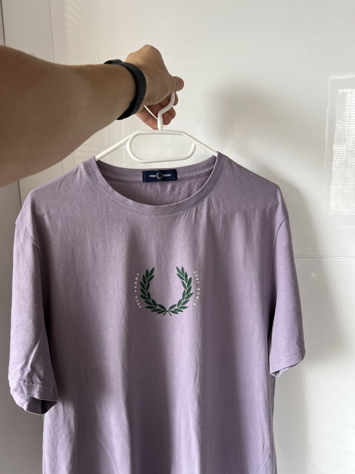 Fred Perry Rare Central Logo Fred Perry Casual Lilian Tee Size US XL / EU 56 / 4 - 1 Thumbnail