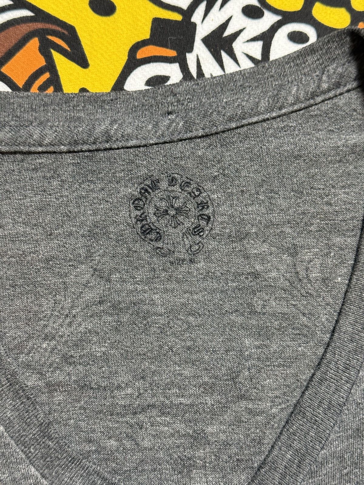 Chrome Hearts Chrome Hearts Women’s Grey Multi Star Logo Tee Size XL / US 12-14 / IT 48-50 - 5 Thumbnail