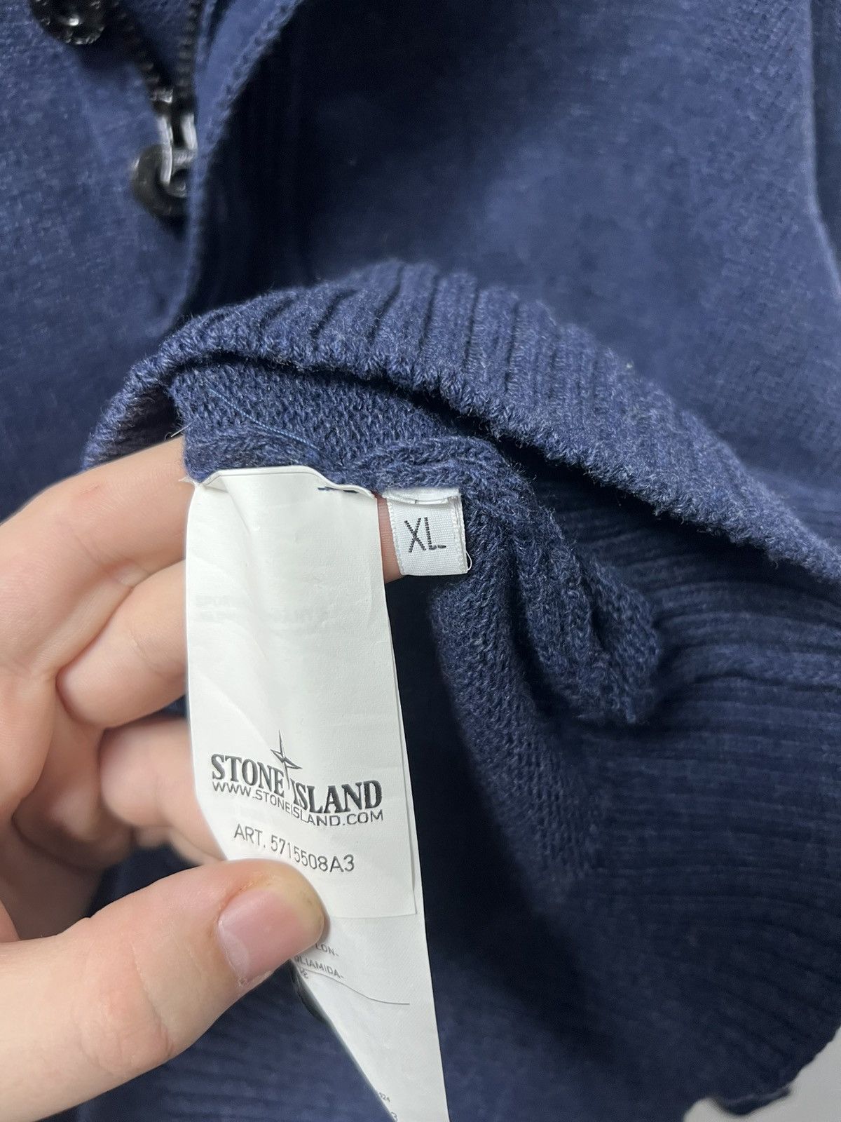 Stone Island Men’s Stone Island 1/3 zip up sweatshirt Size US L / EU 52-54 / 3 - 10 Thumbnail