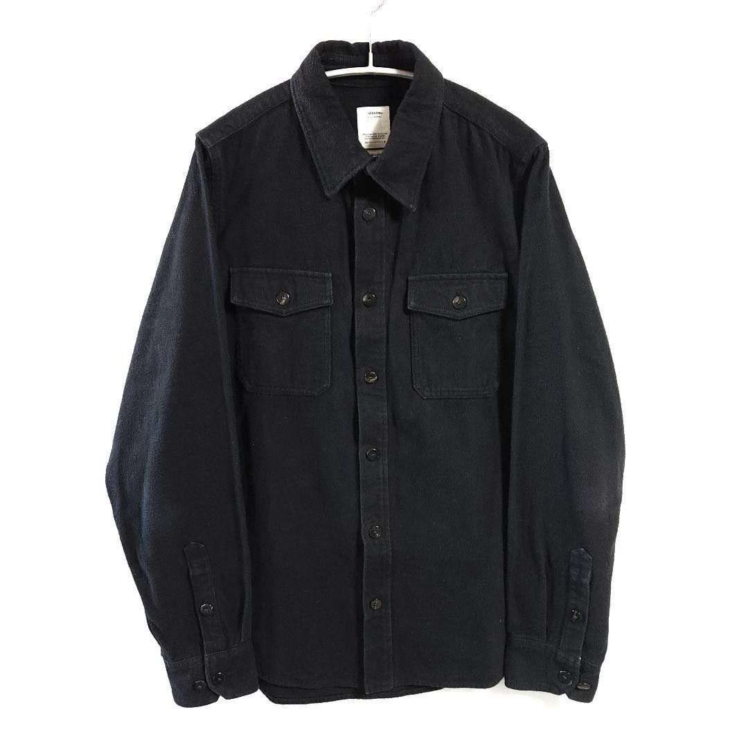 Visvim 18aw VISVIM BLACK ELK SHIRT NEL 0118205011013 Size US M / EU 48-50 / 2 - 1 Thumbnail