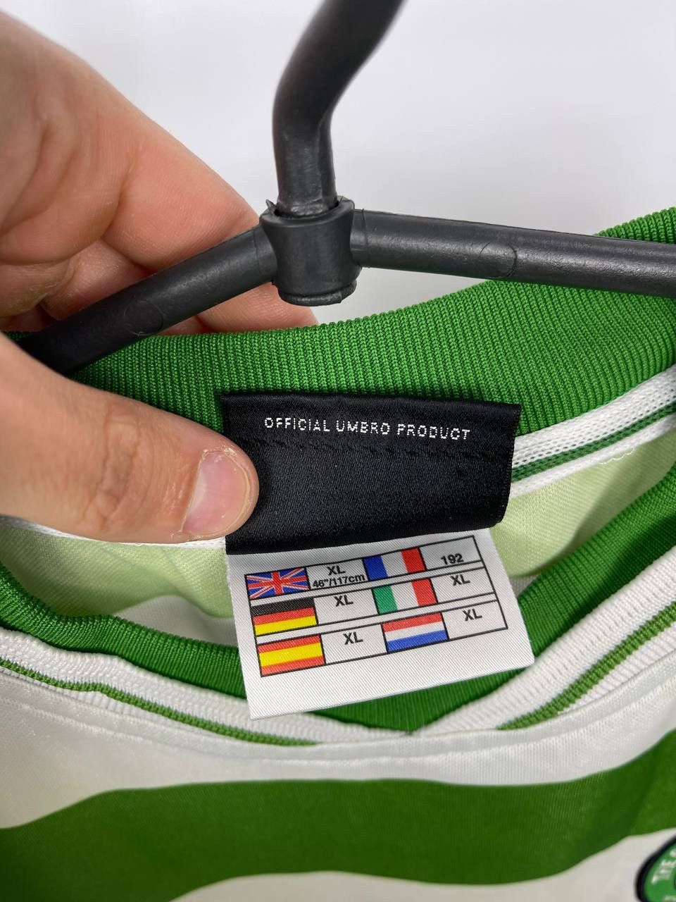 Umbro Celtic Home football shirt 2001 Soccer Umbro Jersey Size XL Size US XL / EU 56 / 4 - 5 Thumbnail