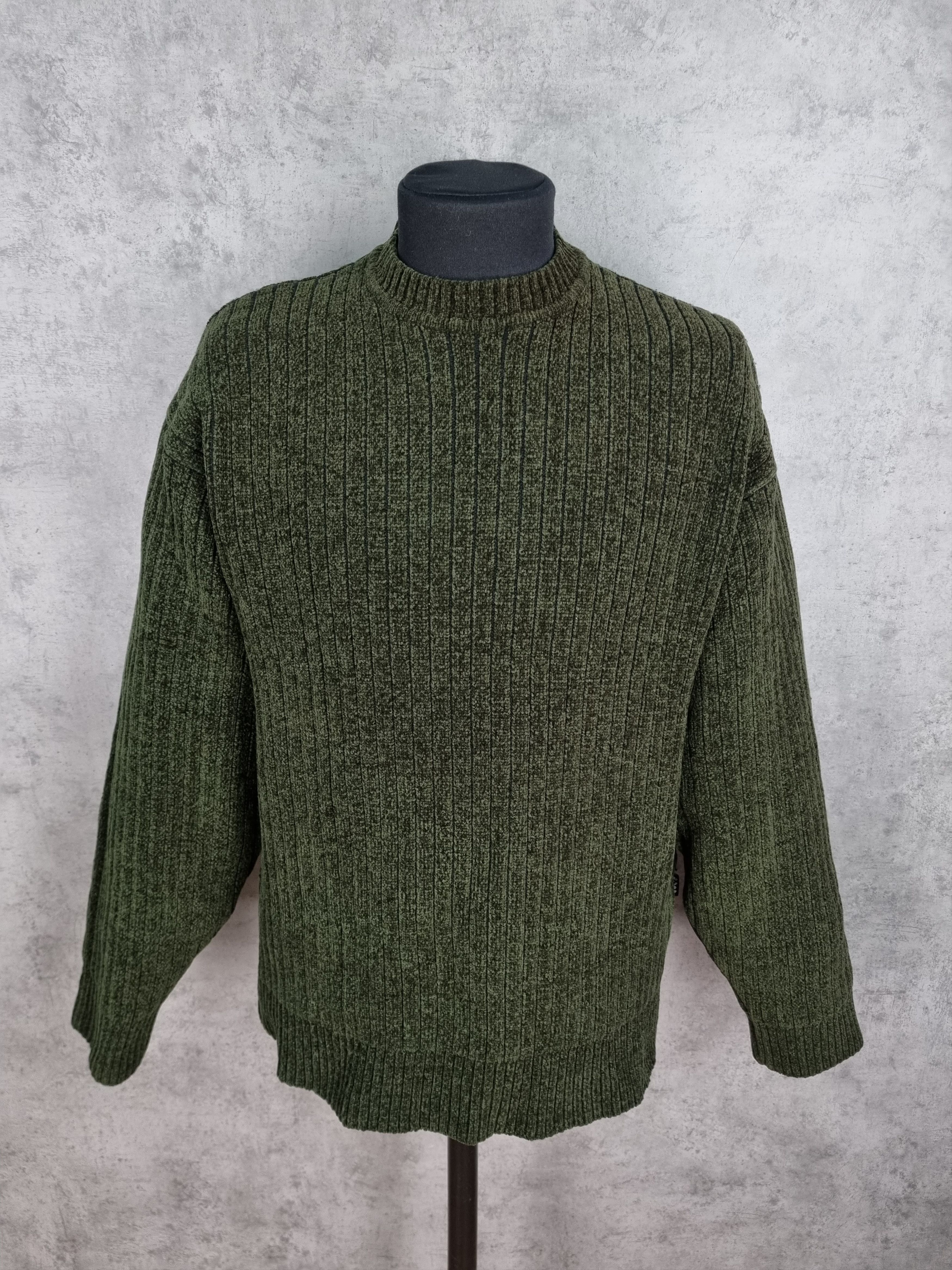 Fubu × Vintage Fubu Velour Striped Vintage Sweater Size US L / EU 52-54 / 3 - 1 Thumbnail