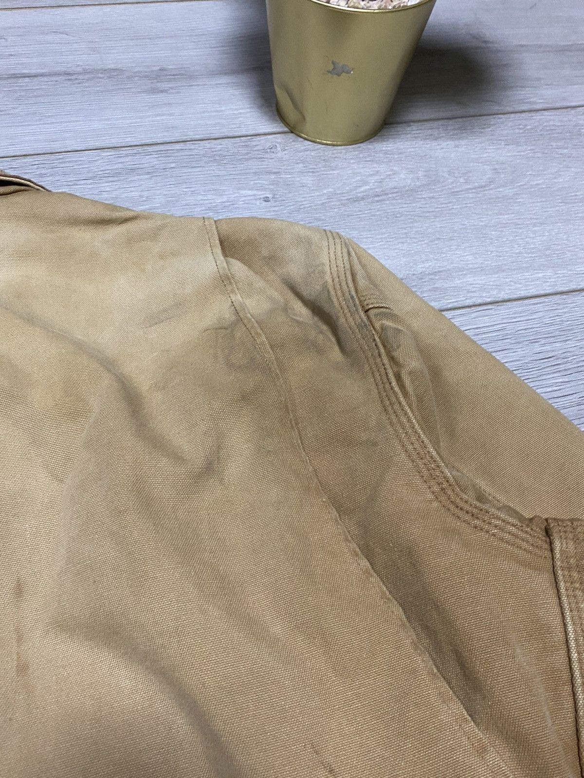 Carhartt Carhartt Chore coat Michigan detroit work canvas distressed Size US L / EU 52-54 / 3 - 16 Thumbnail
