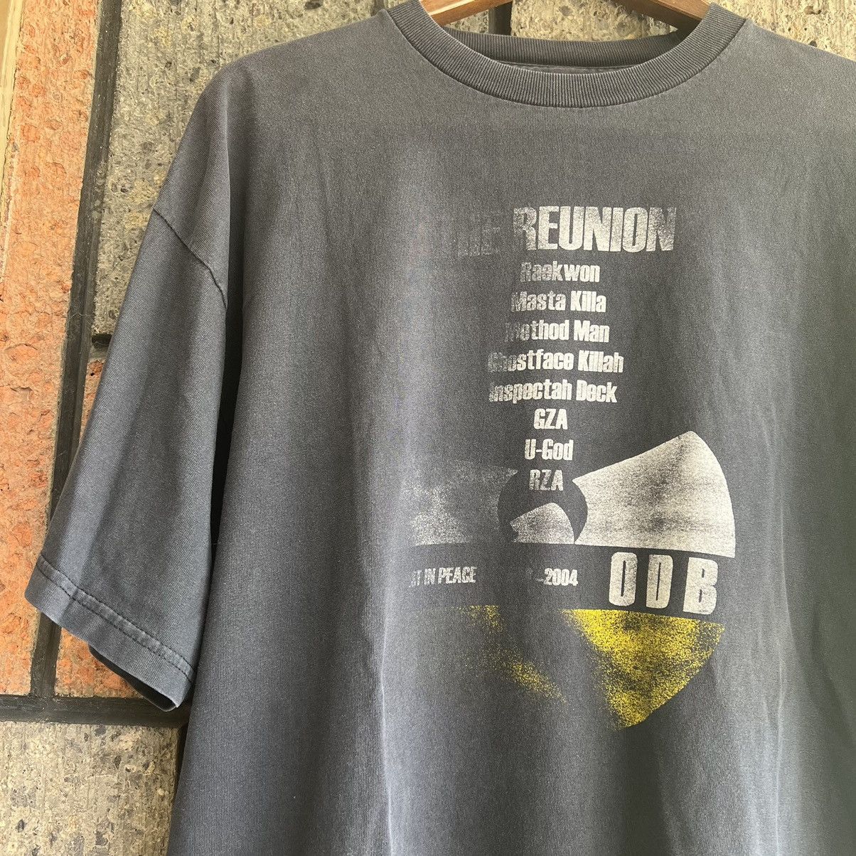 Other VTG RARE ‘00s Wu-Tang Reunion ODB Memorial Rap Tee Shirt Size US XL / EU 56 / 4 - 1 Thumbnail