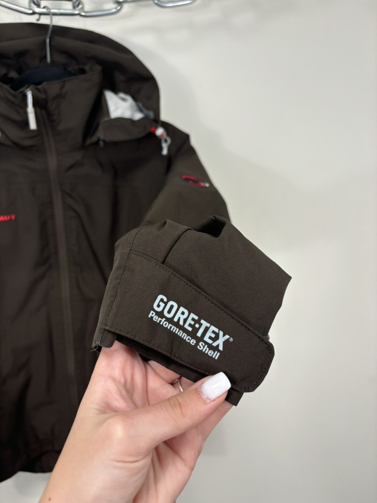 Mammut Mammut Gore-Tex Performance Brown Hooded Outdoor Jacket Size US S / EU 44-46 / 1 - 9 Thumbnail