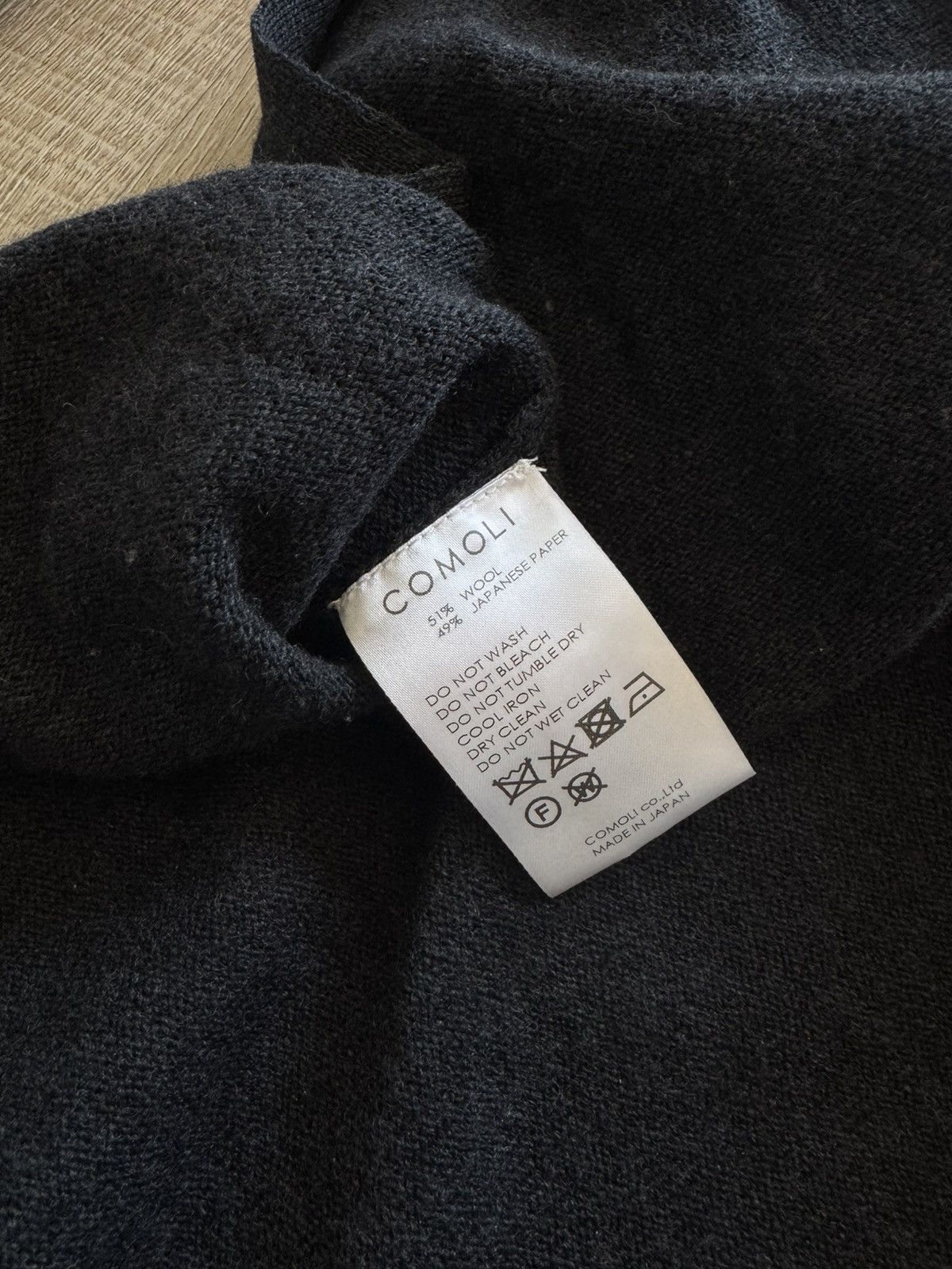 Comoli Wool Washi Comoli Knit Size US M / EU 48-50 / 2 - 4 Thumbnail