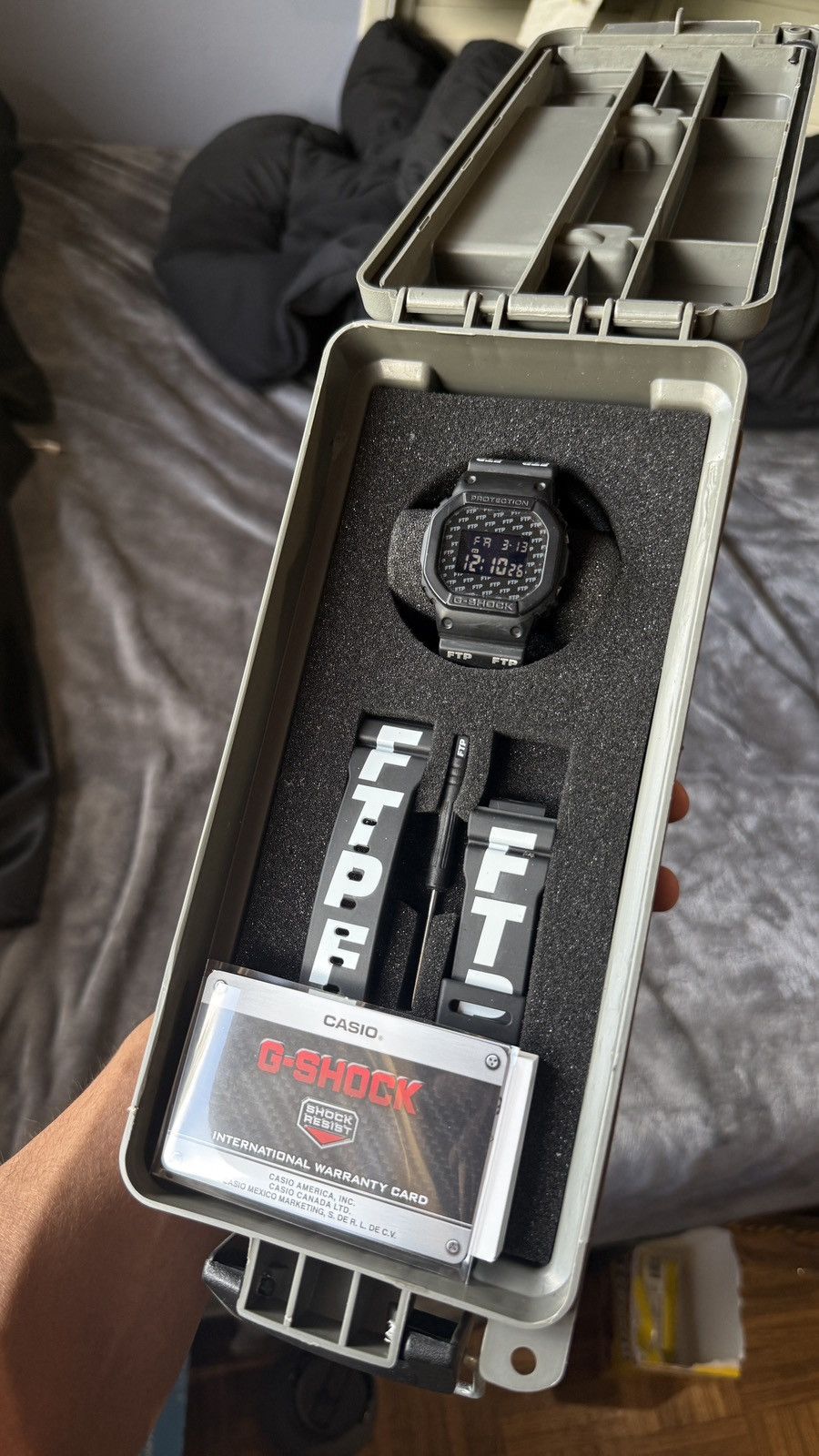 Fuck The Population × G Shock Casio G-Shock x FTP DW5600 Size ONE SIZE - 1 Thumbnail