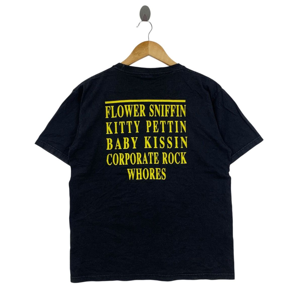 Nirvana Vintage Y2K NIRVANA SMILEY Grunge Band Short Sleeve Tshirt Size US M / EU 48-50 / 2 - 2 Thumbnail