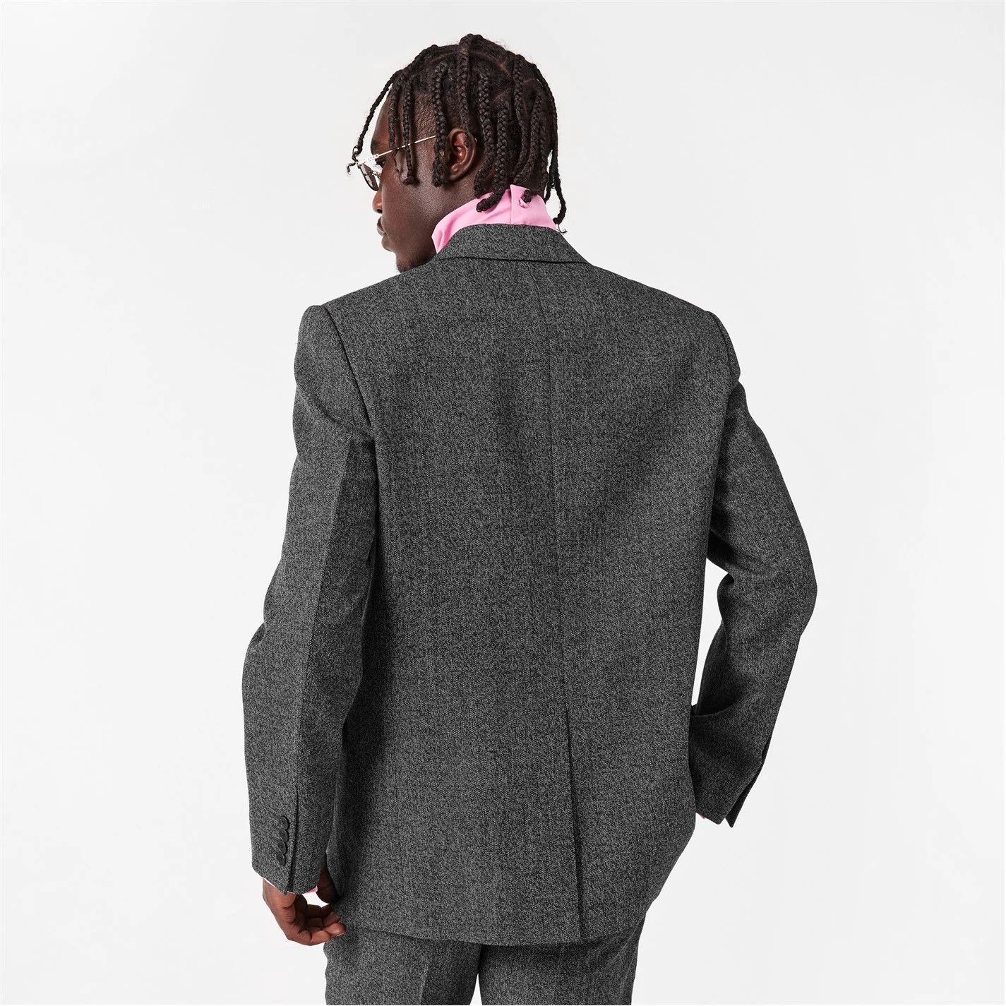 Gucci o1g2r1mq0426 Wool Blazer in Grey Size US XL / EU 56 / 4 - 5 Thumbnail