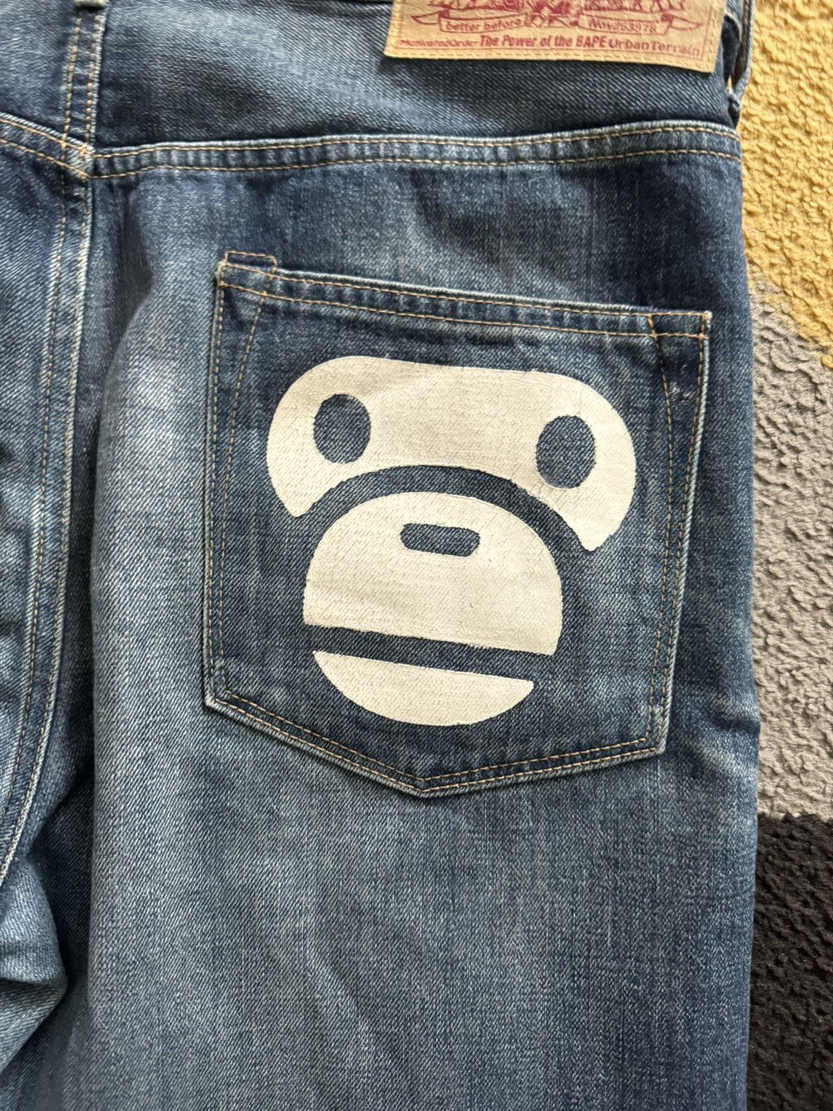 Bape Bape Sad Jeans Size L Size US 40 / EU 56 - 4 Thumbnail